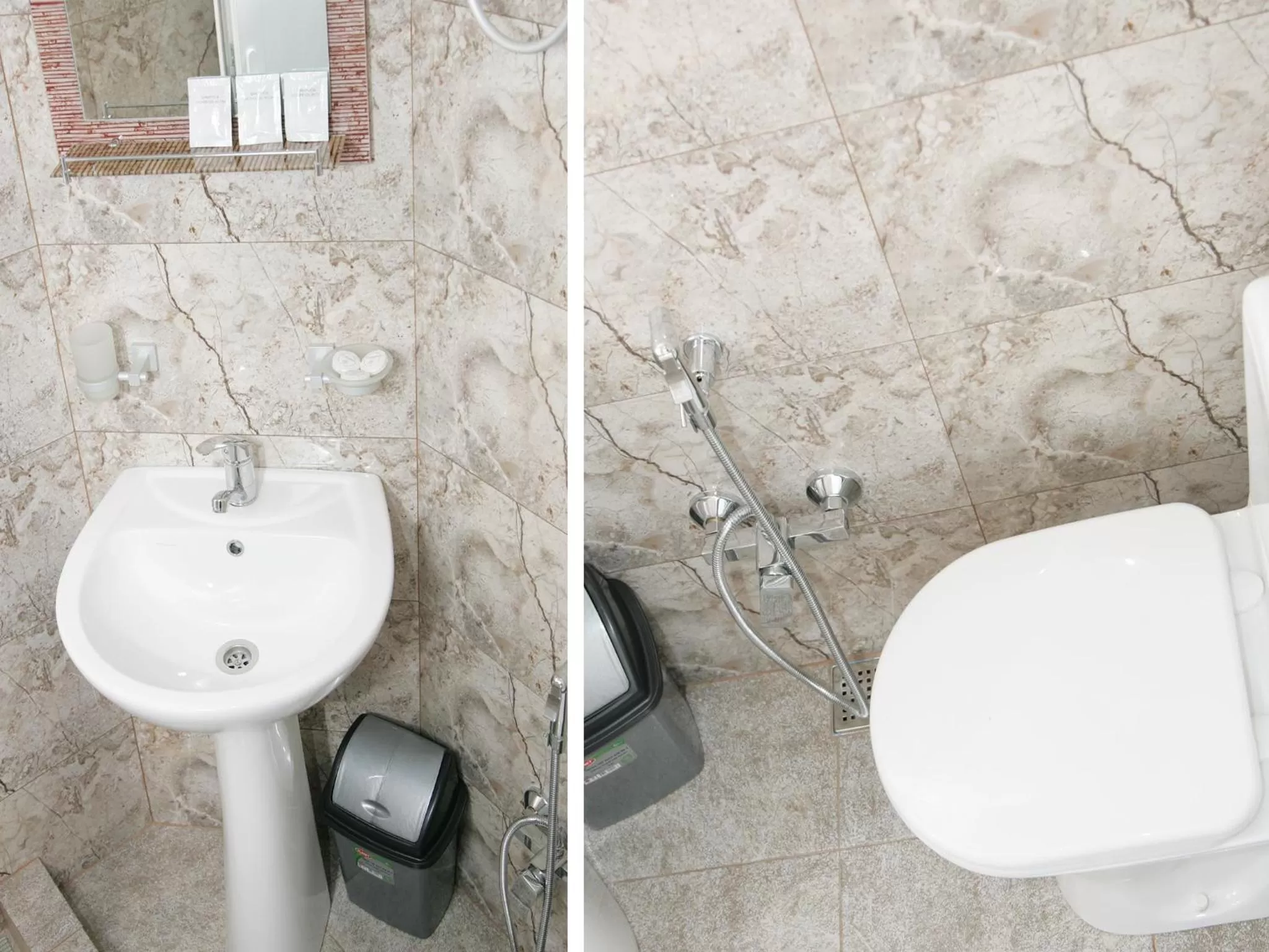 Shower in Hotel Tskhumi