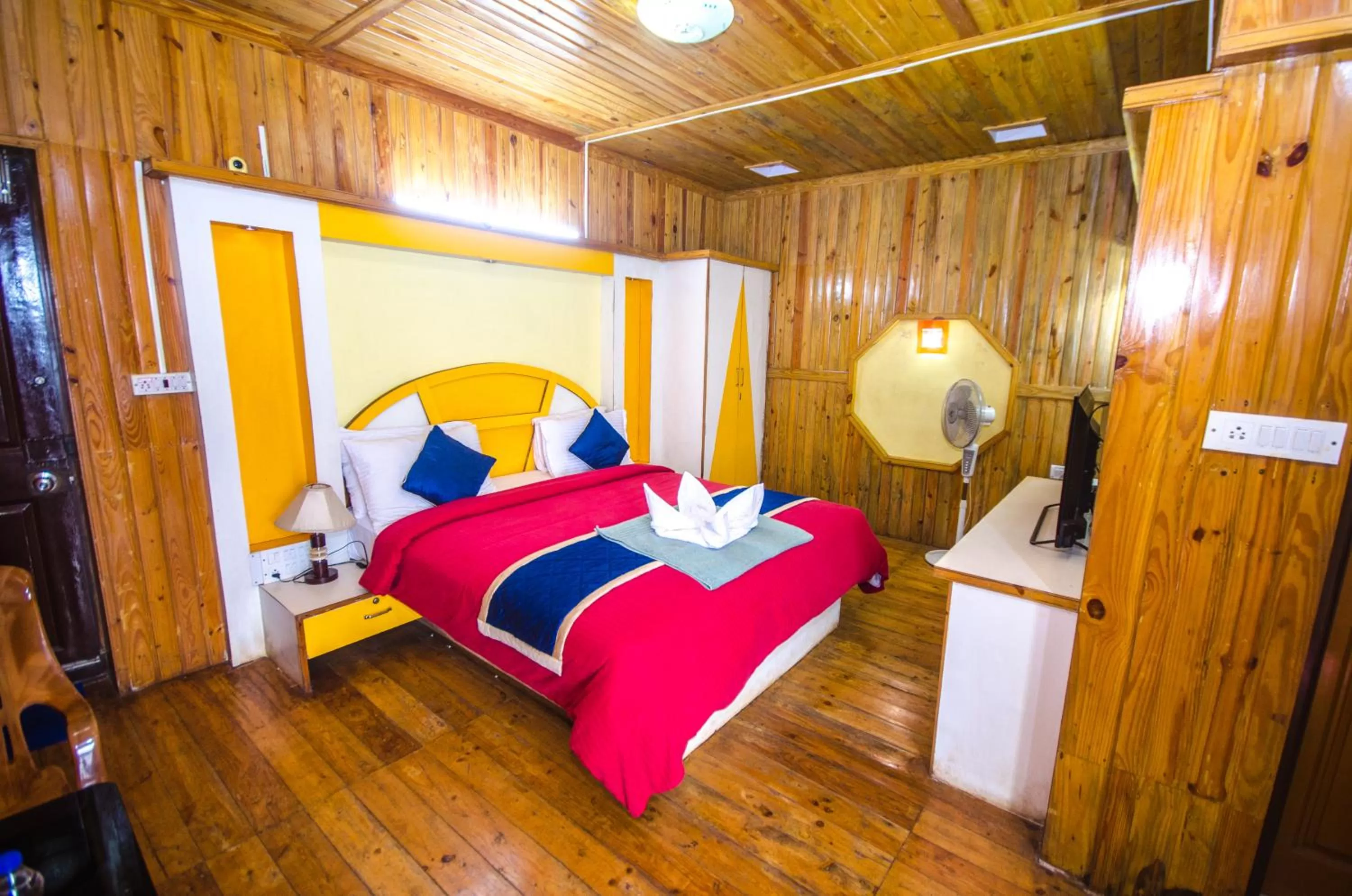 Bed in Greenwood Resort