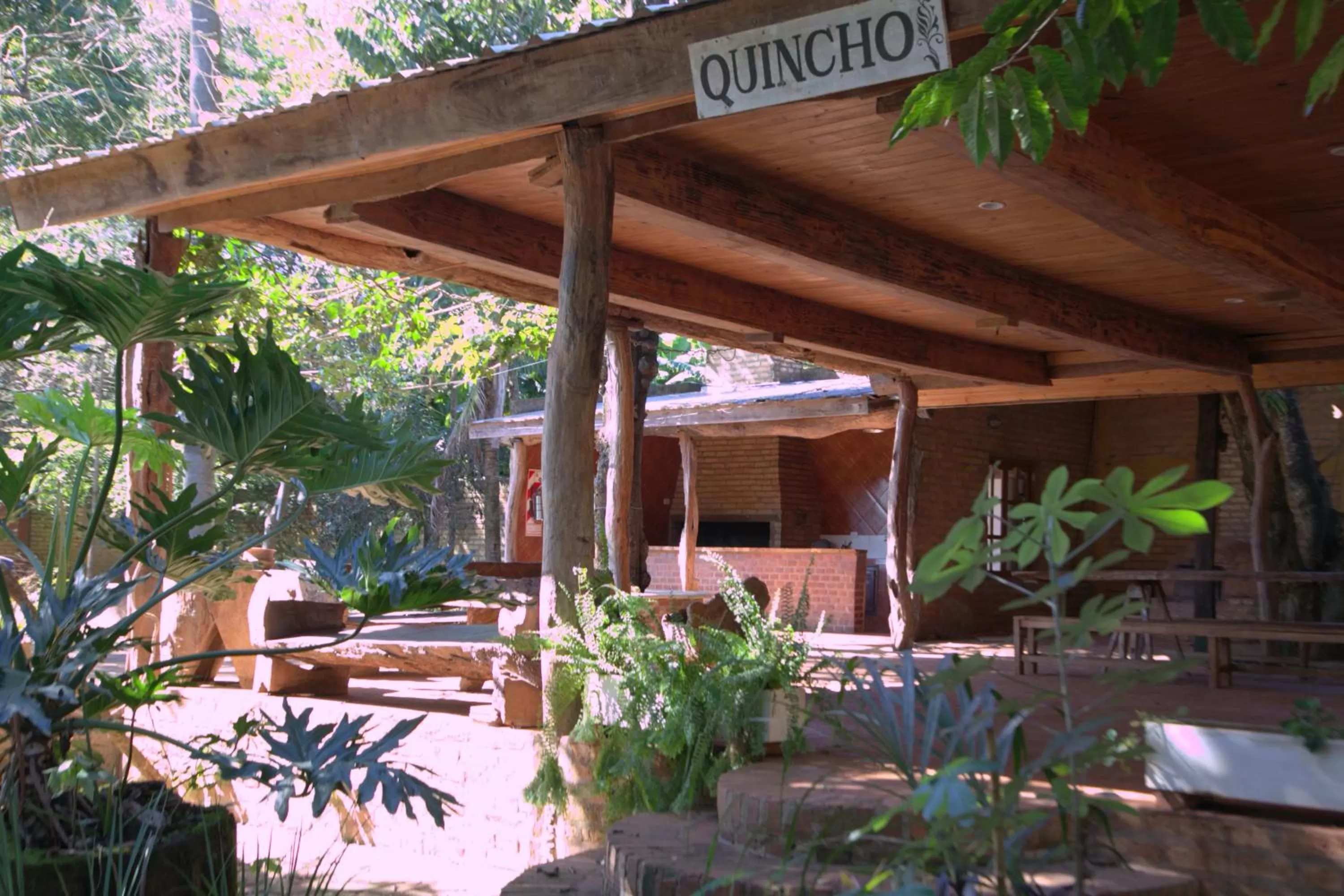 Patio in La Cautiva Iguazú Hotel