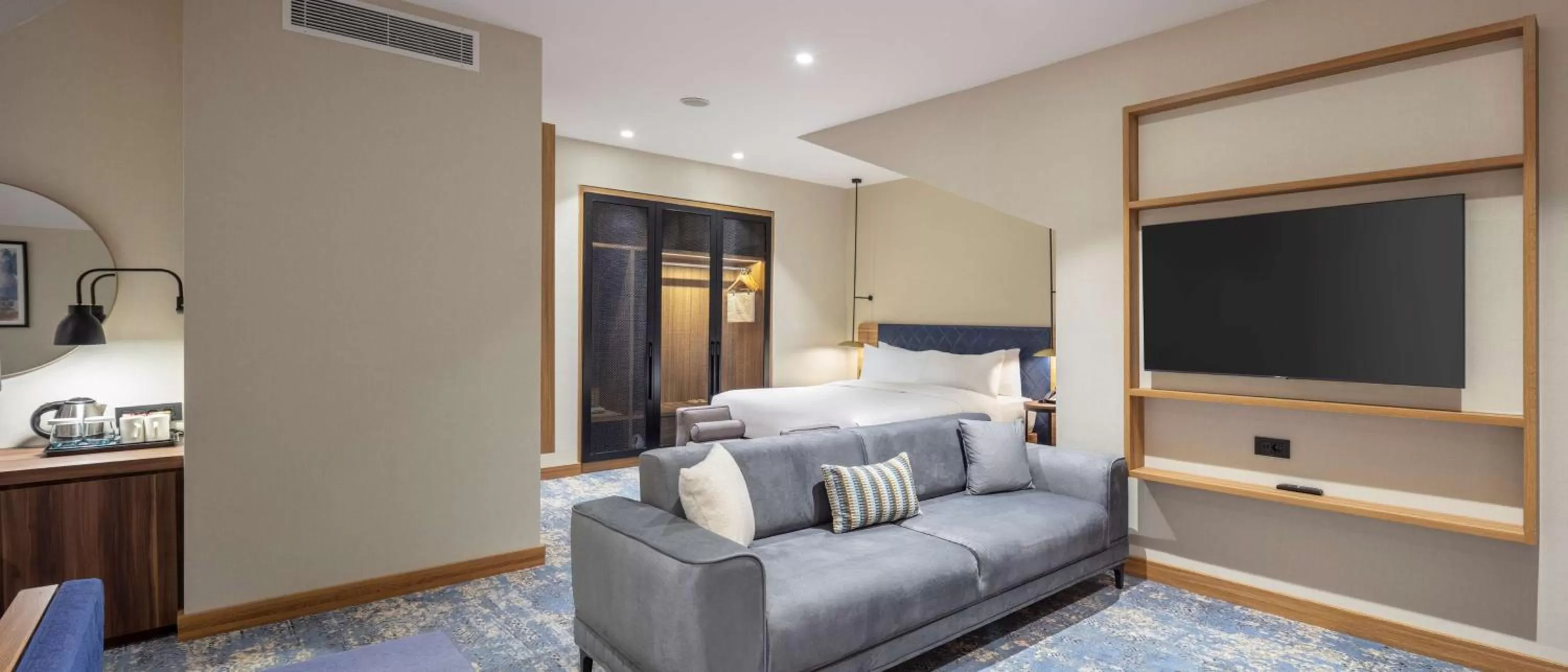 Living room, Bed in Hilton Garden Inn Erzurum