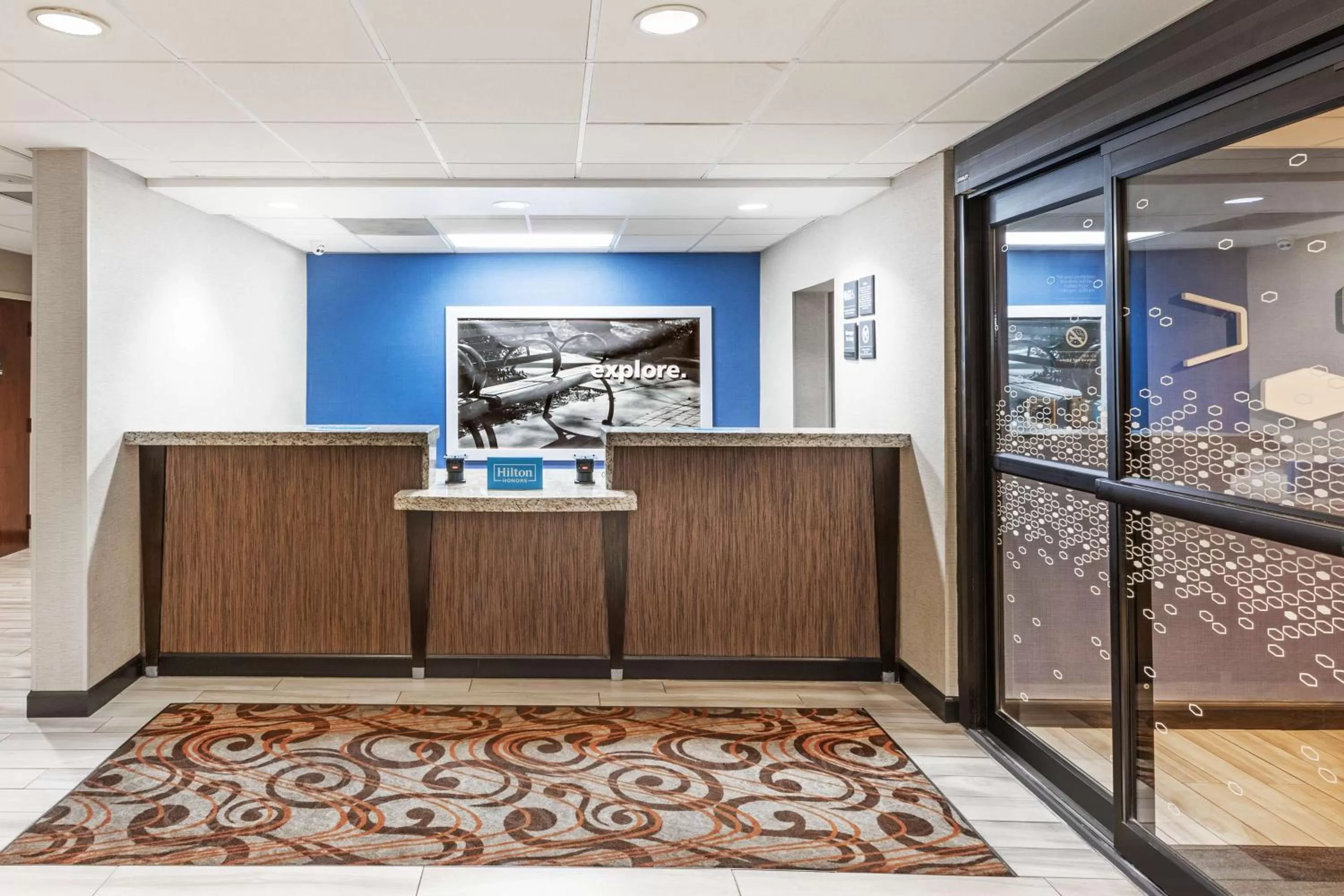Lobby or reception in Hampton Inn Aiken