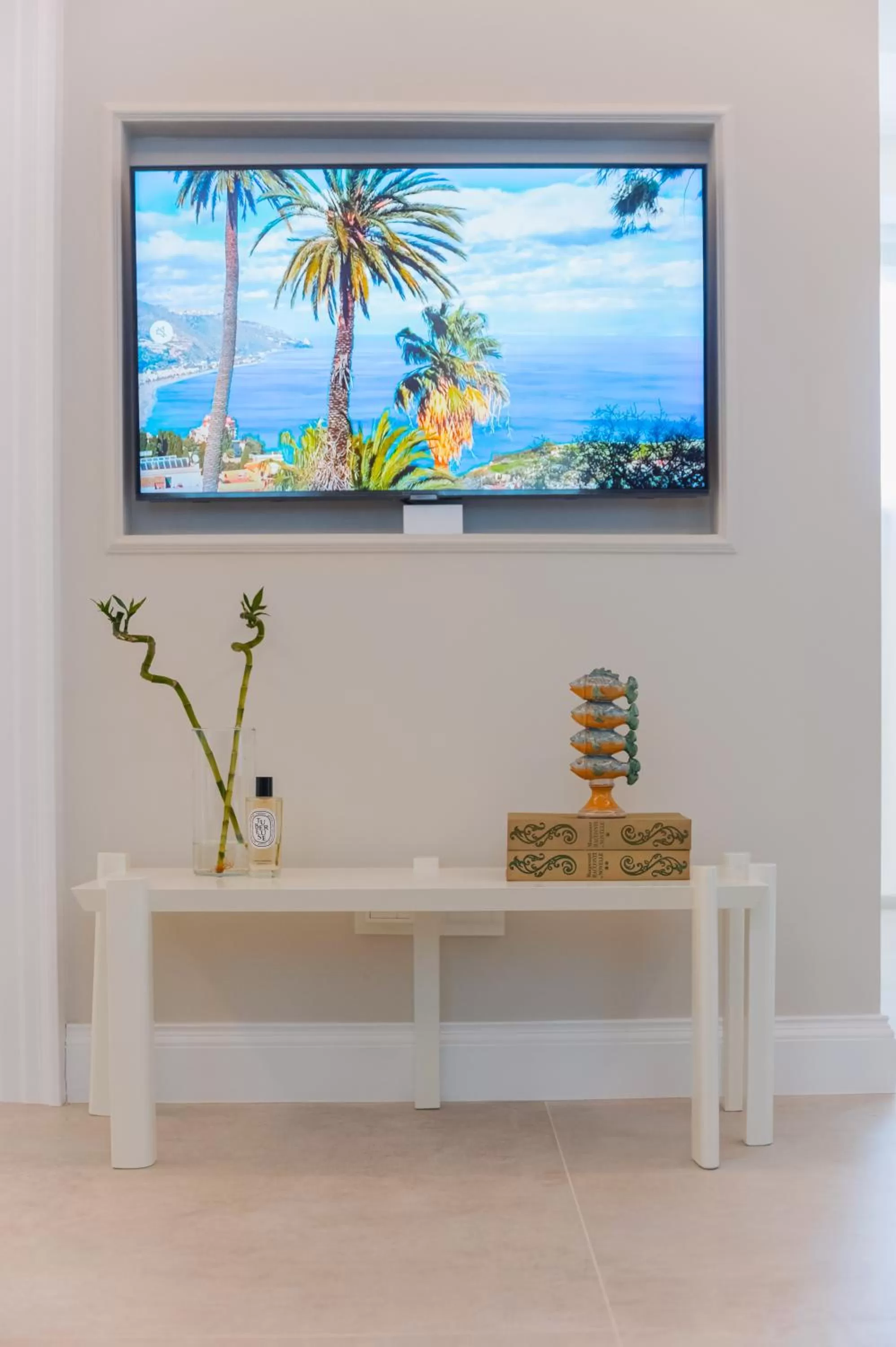 Living room in Naxi Suites