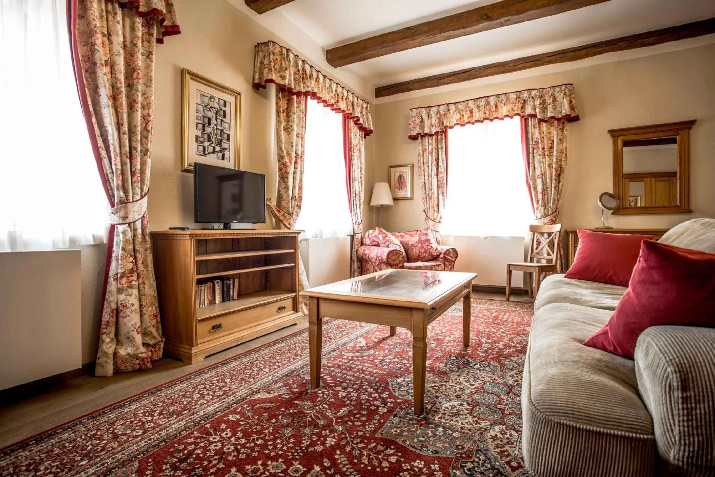 Seating area in Hotel Dvur Hoffmeister