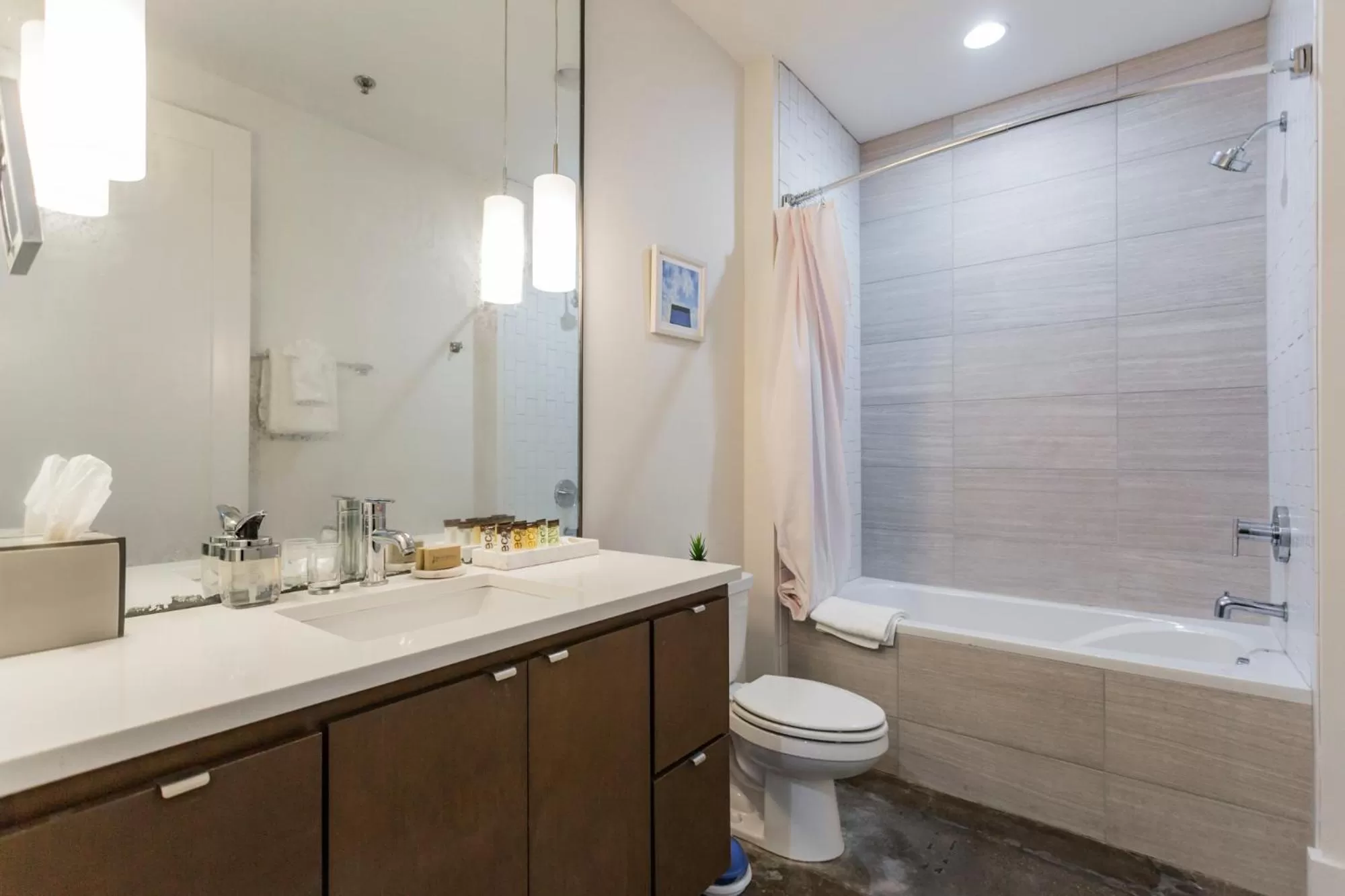 Shower in Mint House at The Reserve - Nashville