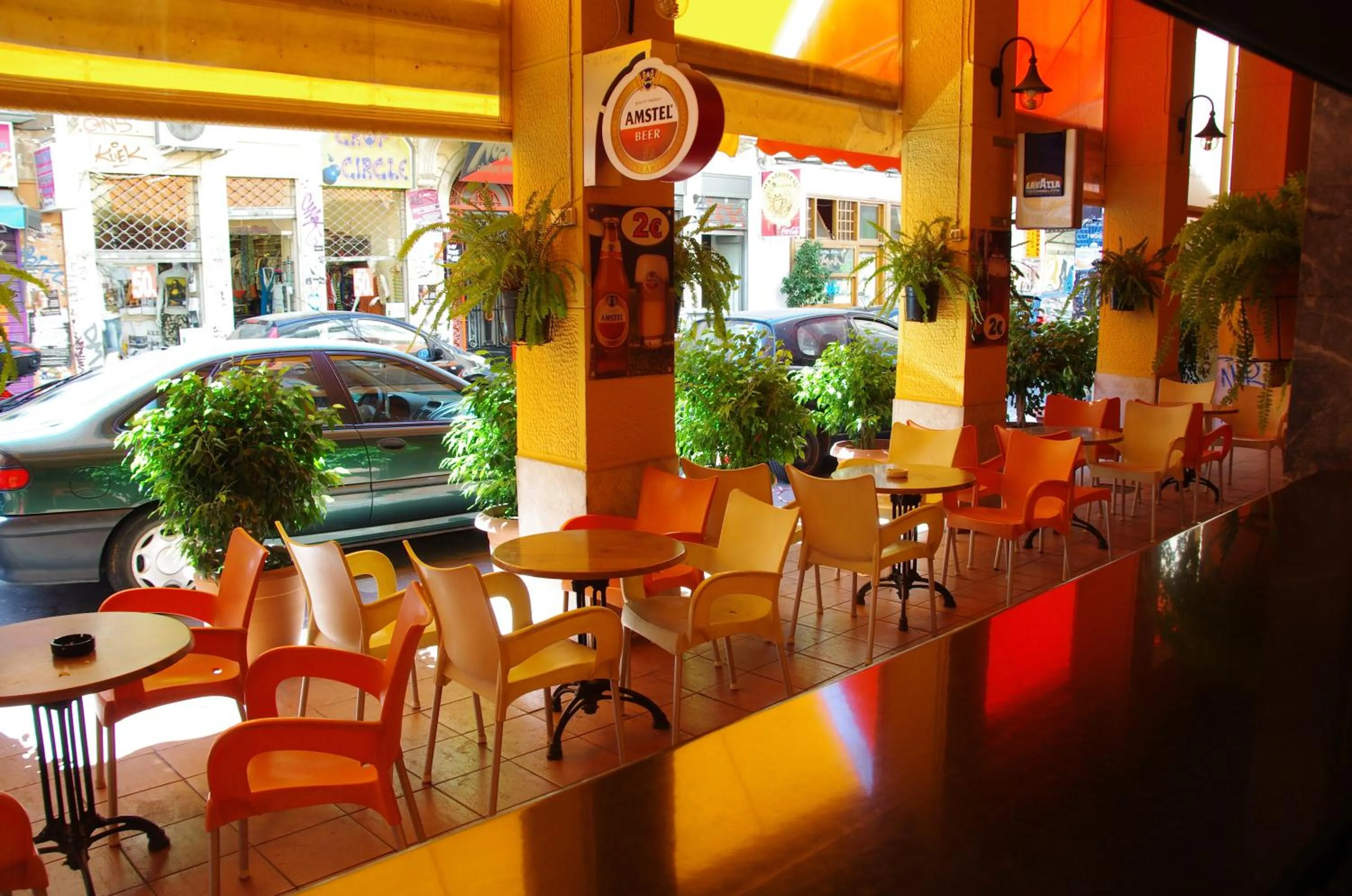 Lounge or bar in Hotel Exarchion