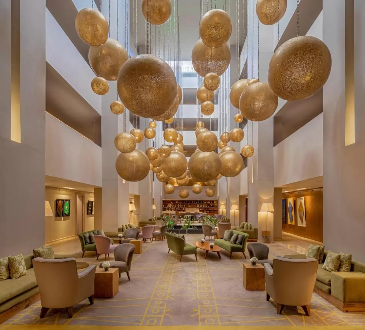 Lobby or reception in Sofitel Marrakech Lounge and Spa