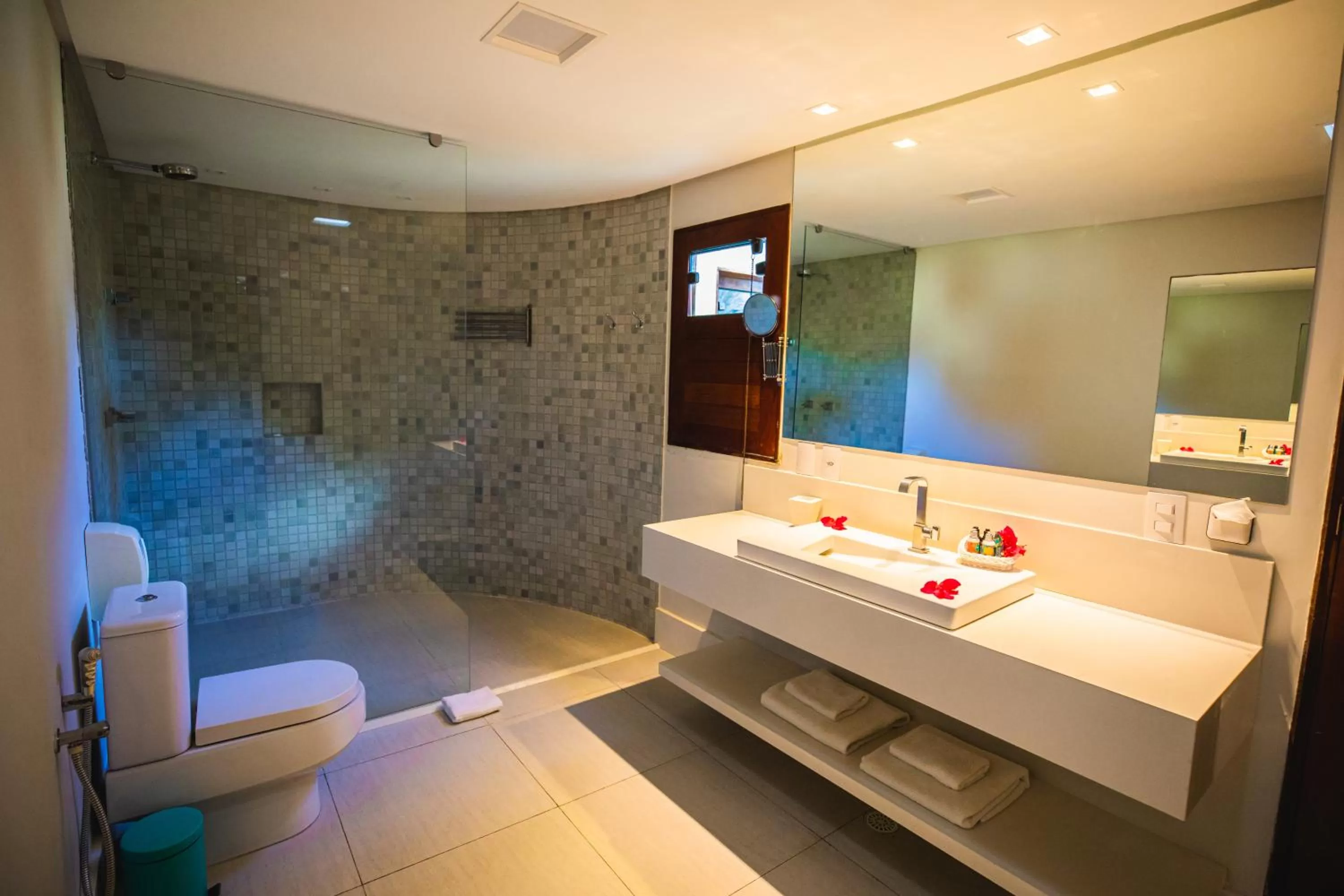 Shower in Pousada Rangai