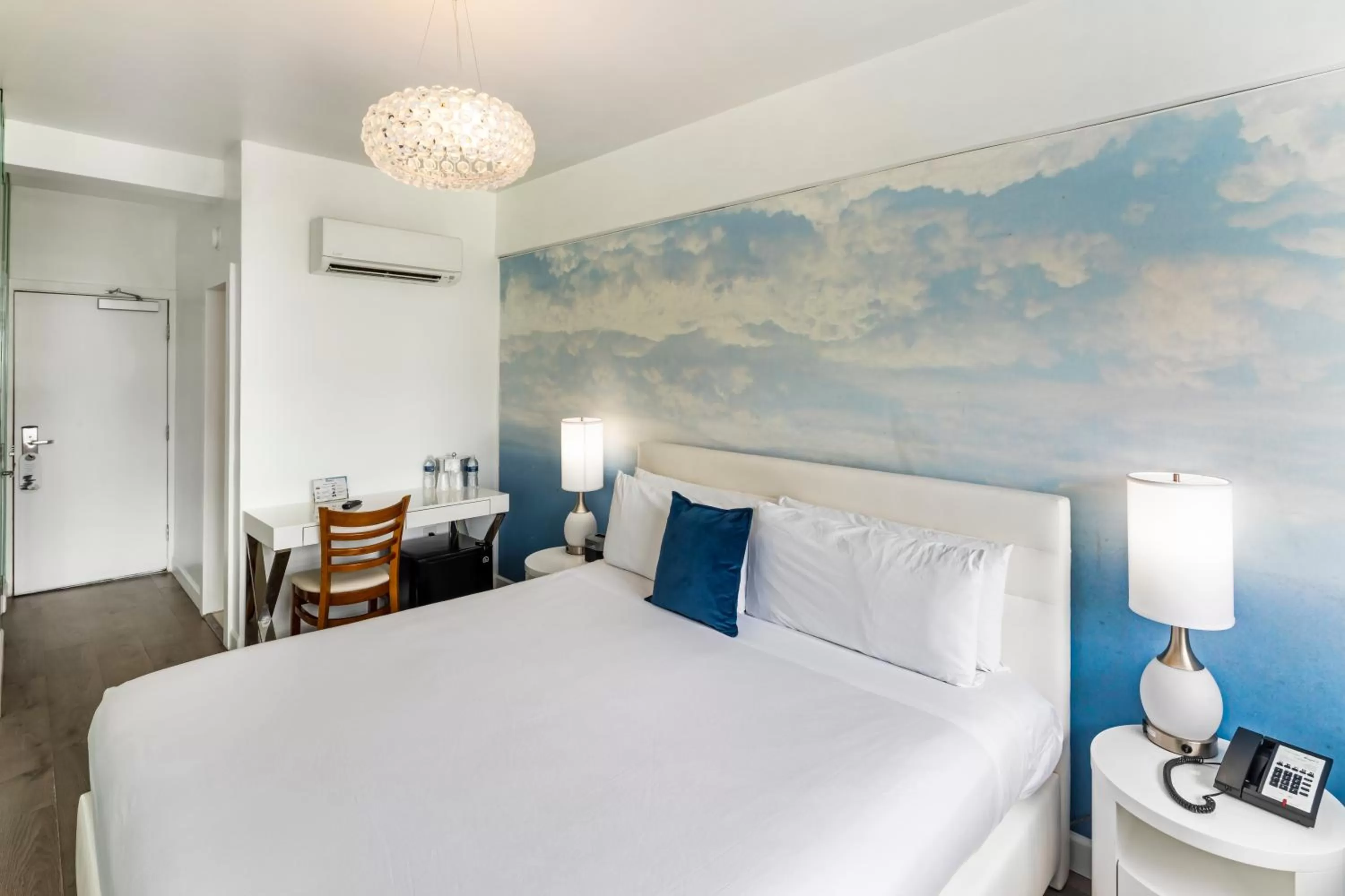 Bed in Penguin Hotel