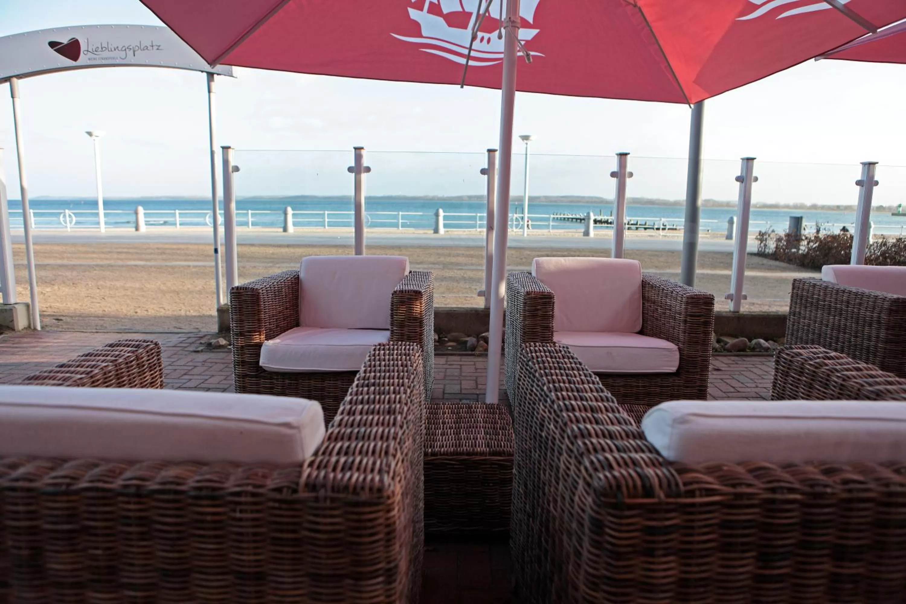 Balcony/Terrace in Lieblingsplatz Hotel Strandperle