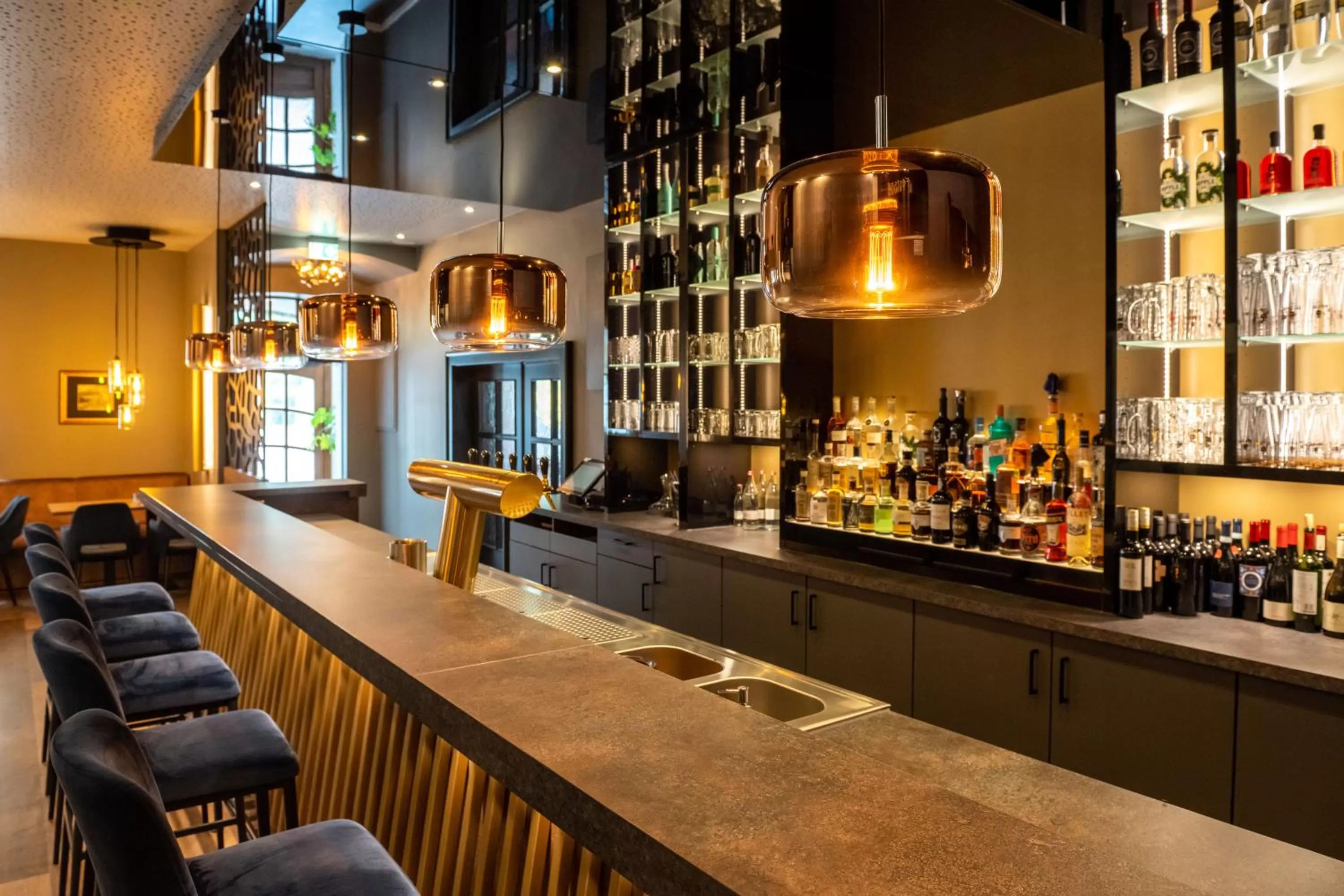 Lounge or bar in Hotel Rheinischer Hof