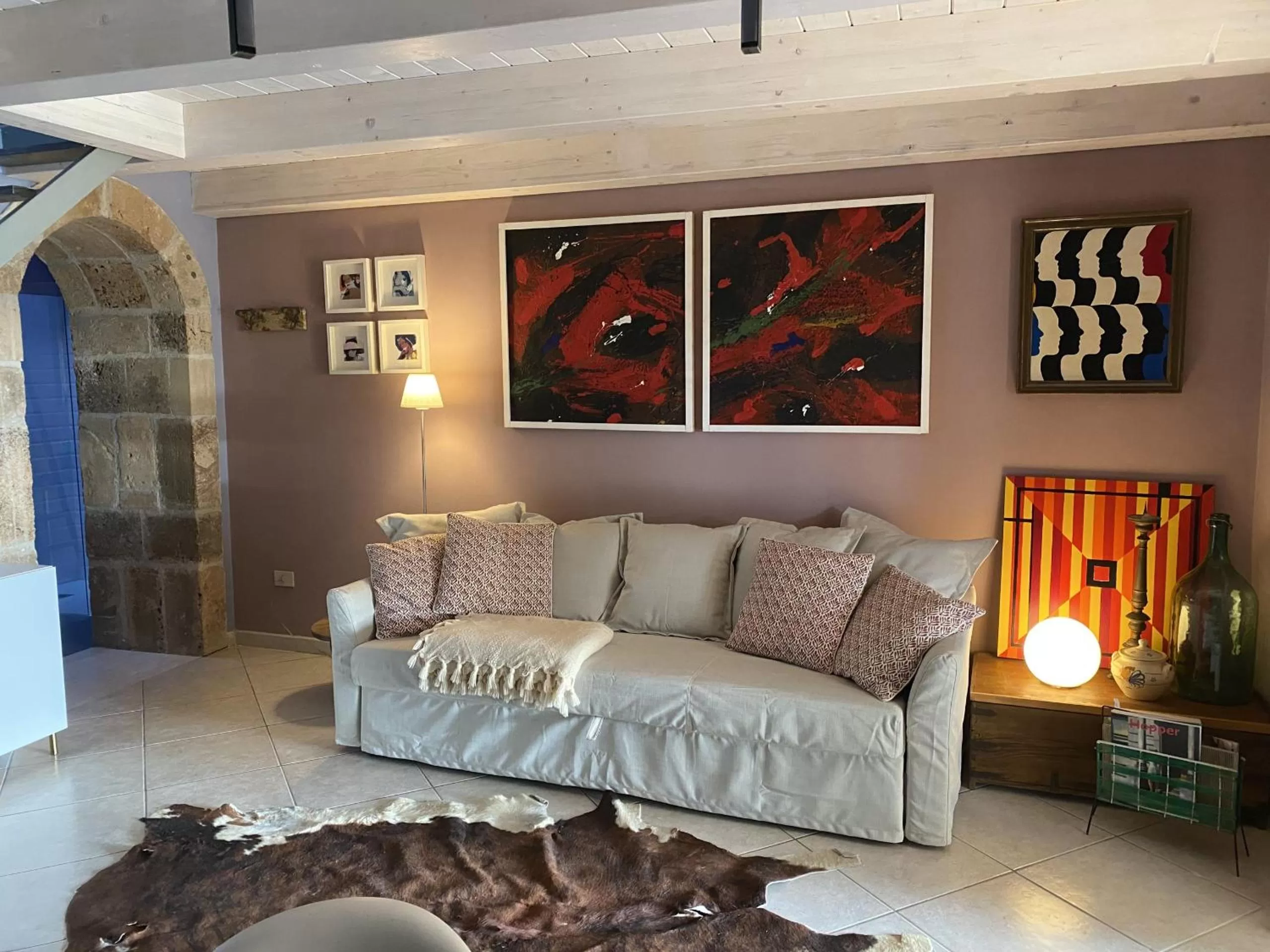 Living room, Seating Area in CasapiuHolidaySicilia-Adults Only