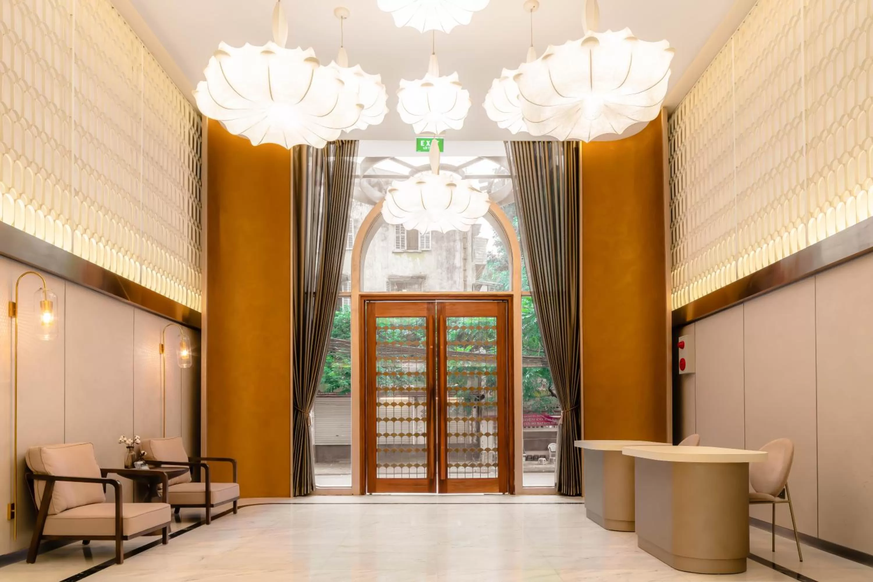 Lobby or reception in Hanoi Le Jardin Hotel & Spa