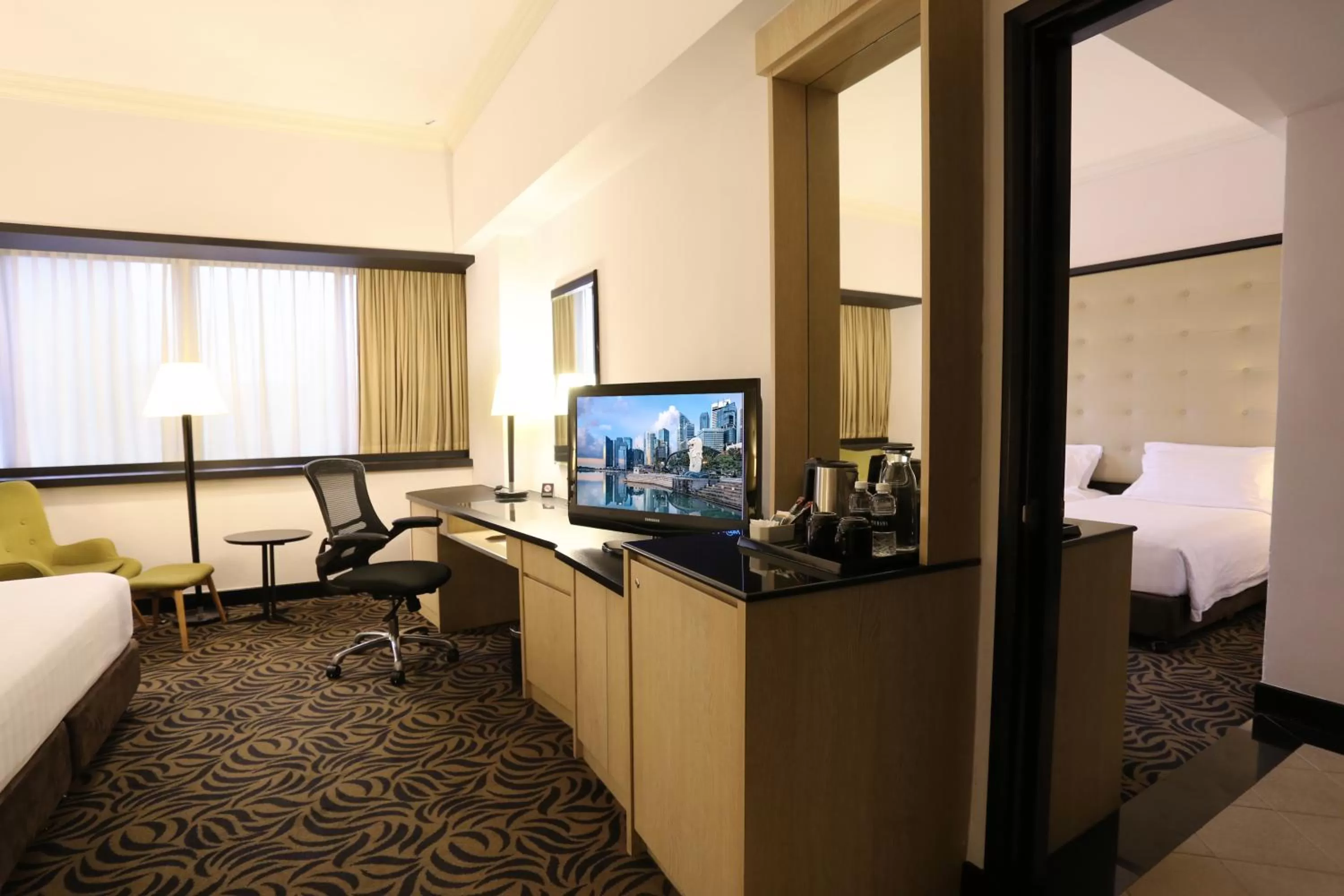 Bedroom, Bed in Furama RiverFront