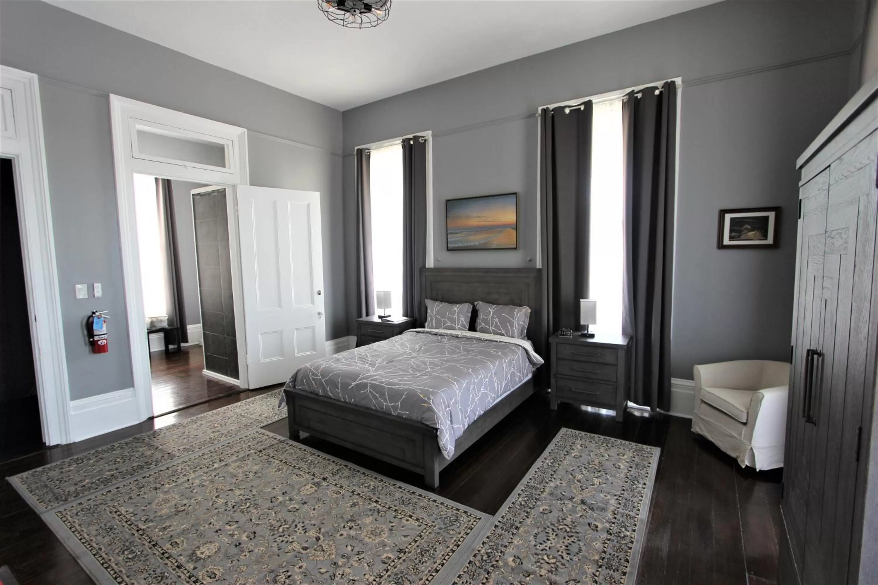 Bedroom, Bed in The George Manor