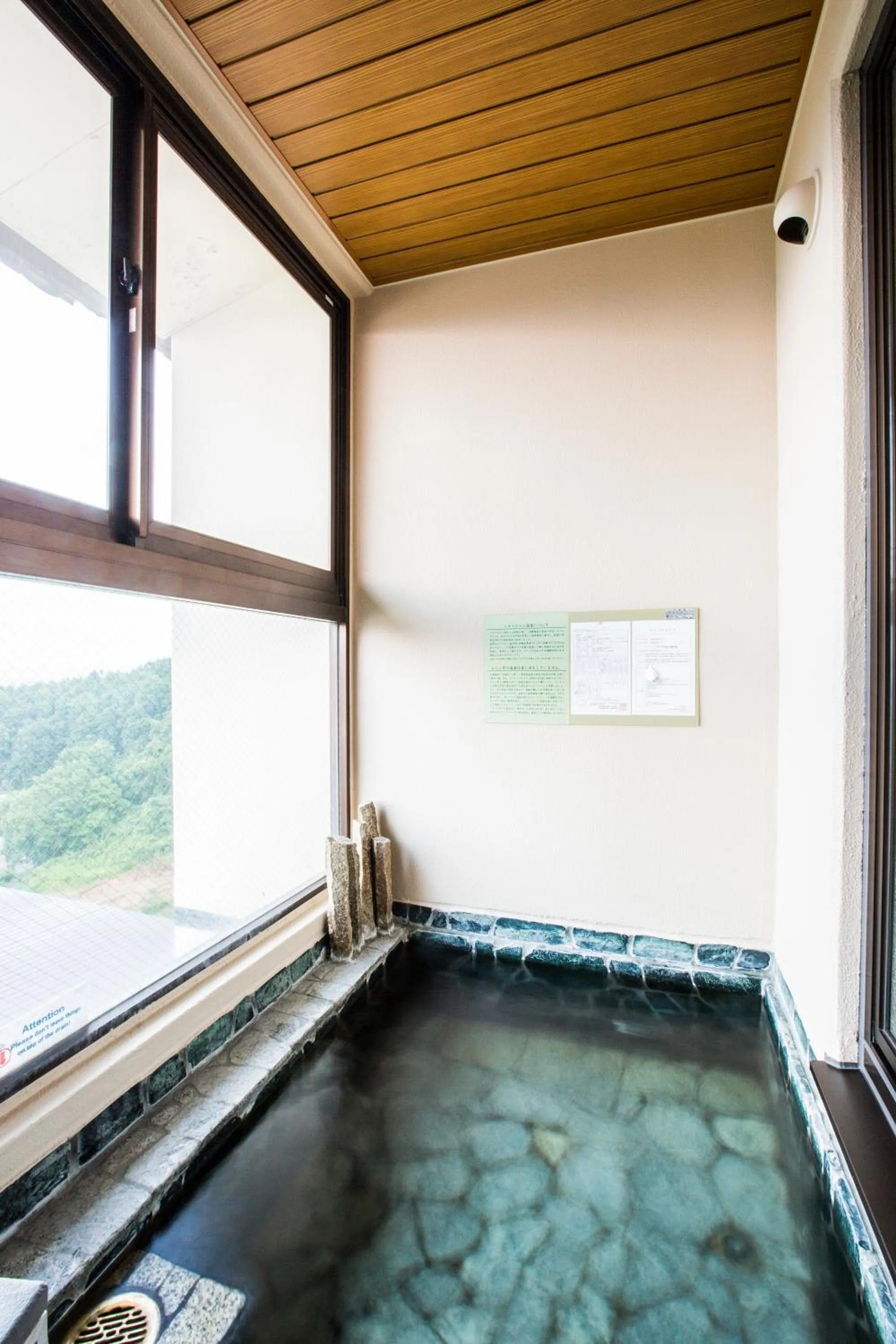 Hot Spring Bath in Niseko Prince Hotel Hirafutei