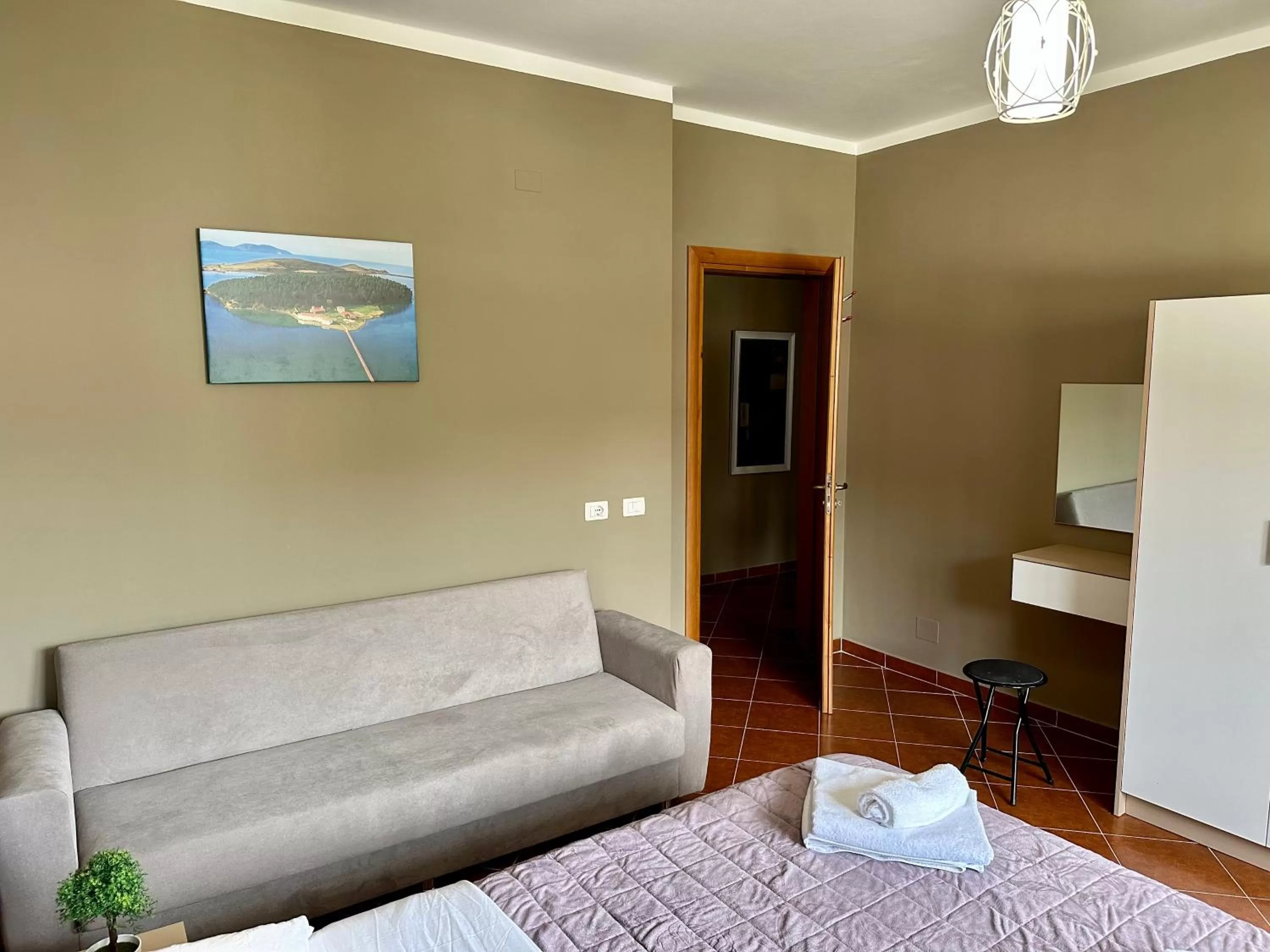 Bed in FAMILY SUITE RESIDENCE