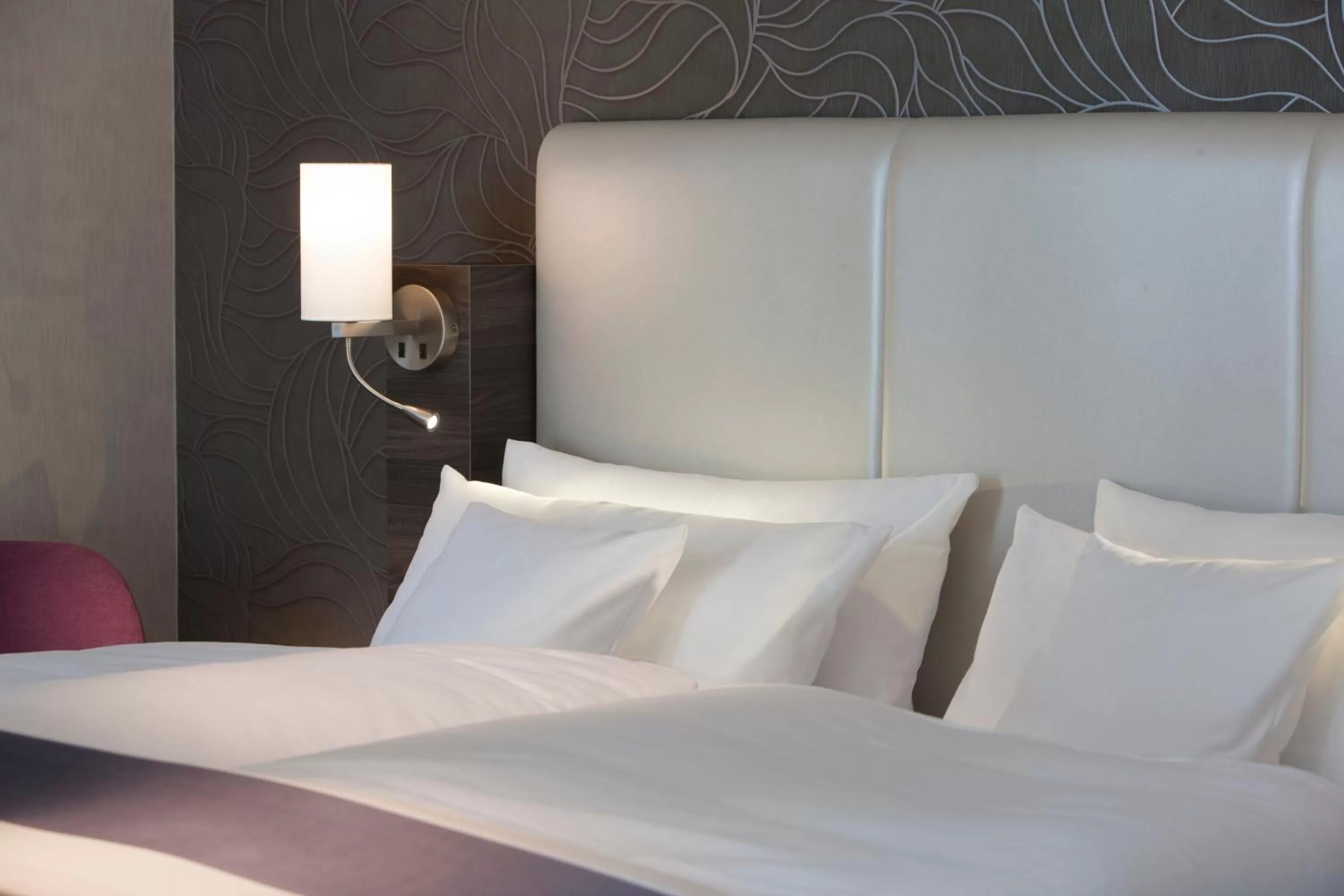 Bed in Vital Hotel Frankfurt