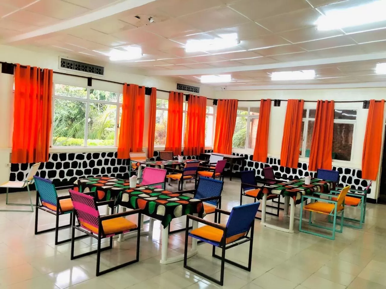 Seating area in Isange Paradise Resort