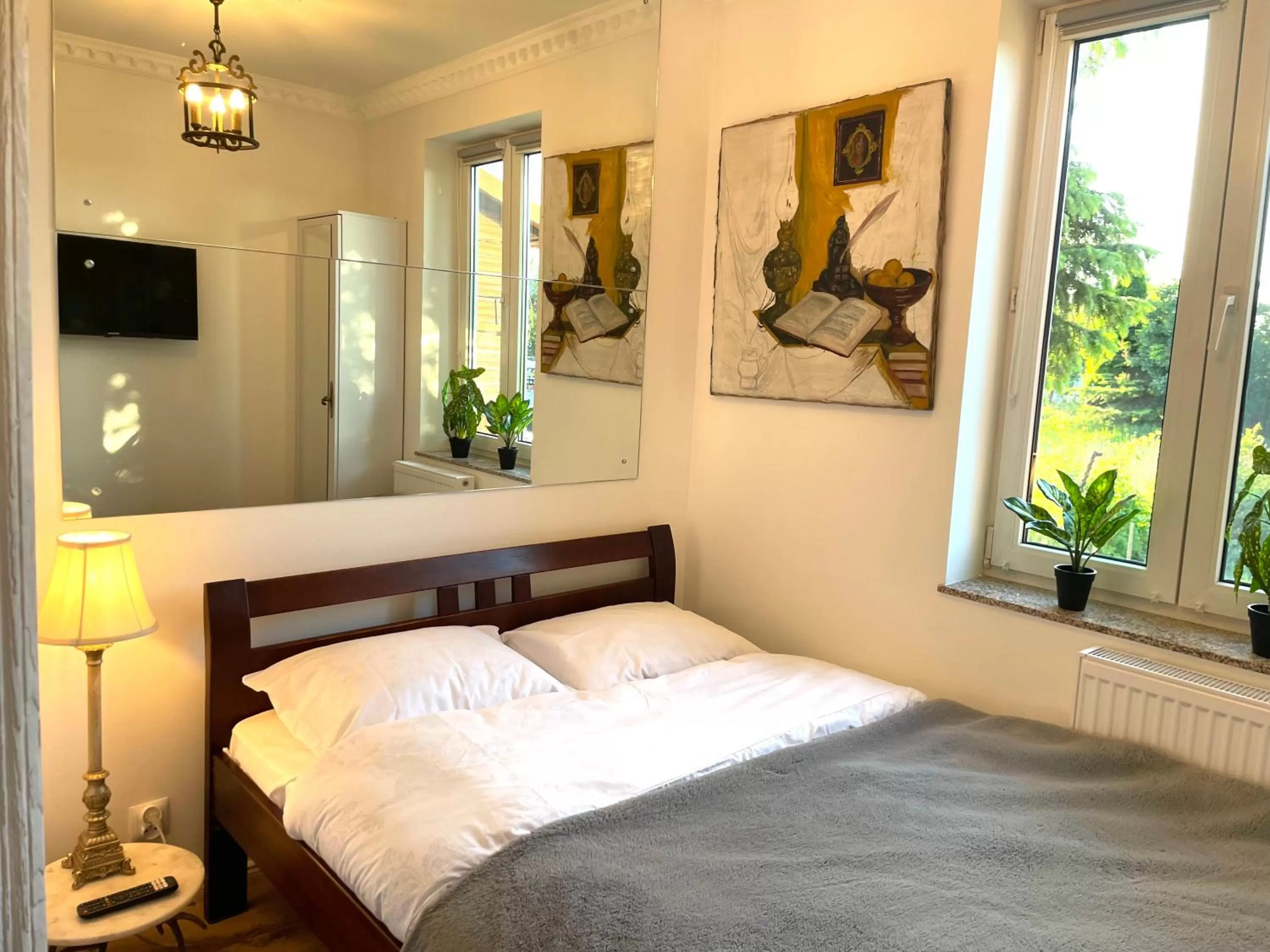 Bed in CHATA OTWARTYCH OKIENNIC Pokoje Gościnne