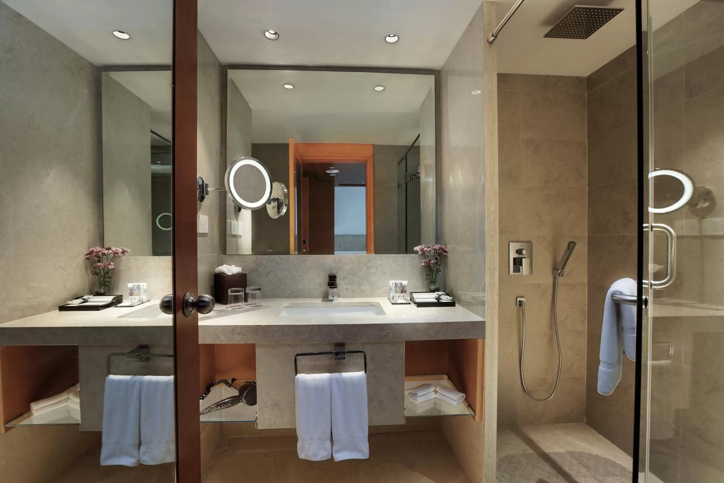 Bathroom in Mercure Hyderabad KCP Banjara Hills, An Accor Hotel
