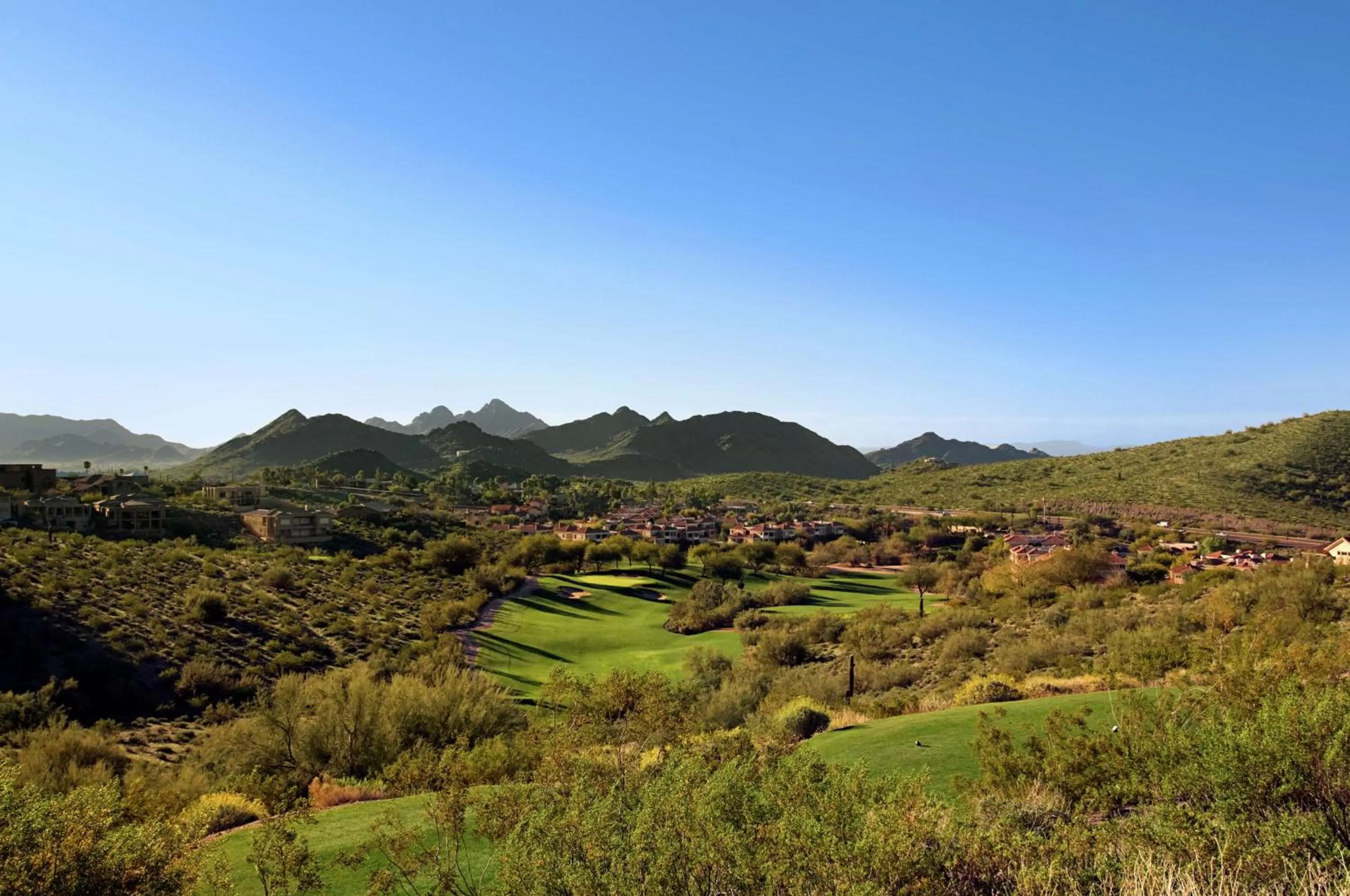 Golfcourse in Hilton Phoenix Tapatio Cliffs Resort