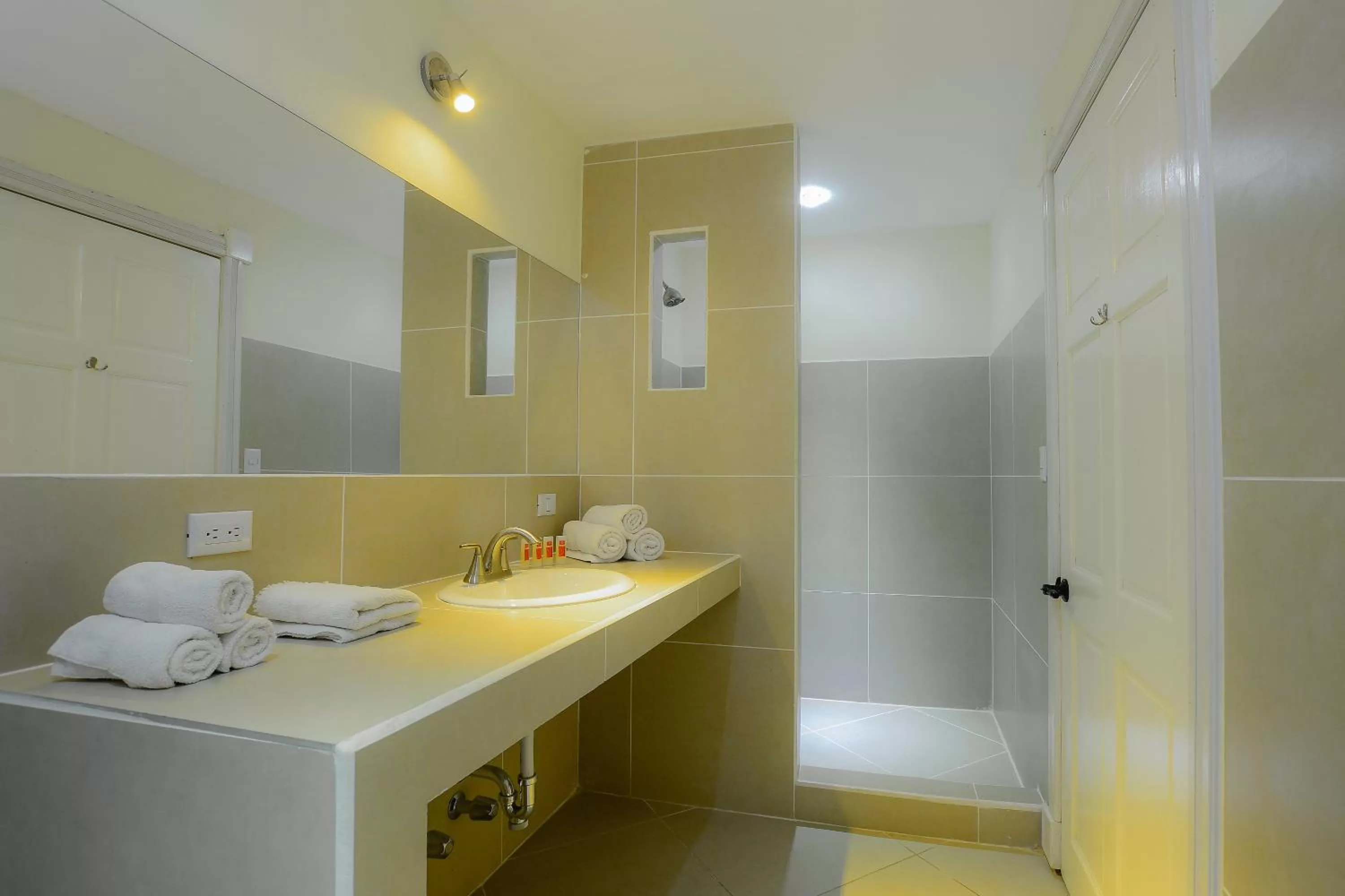 Bathroom in Hotel Luisiana