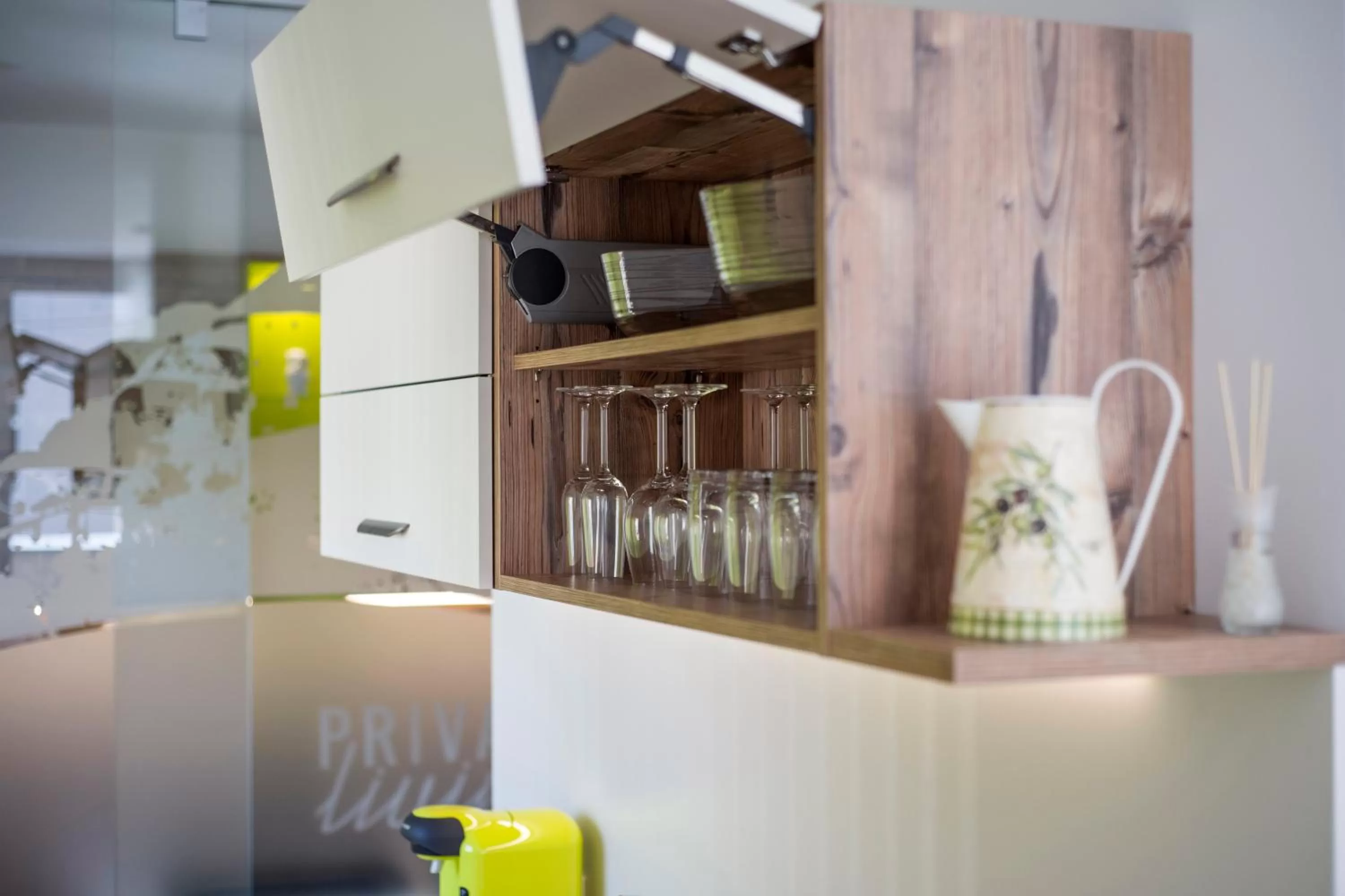 Kitchen or kitchenette in Private Living Apartments