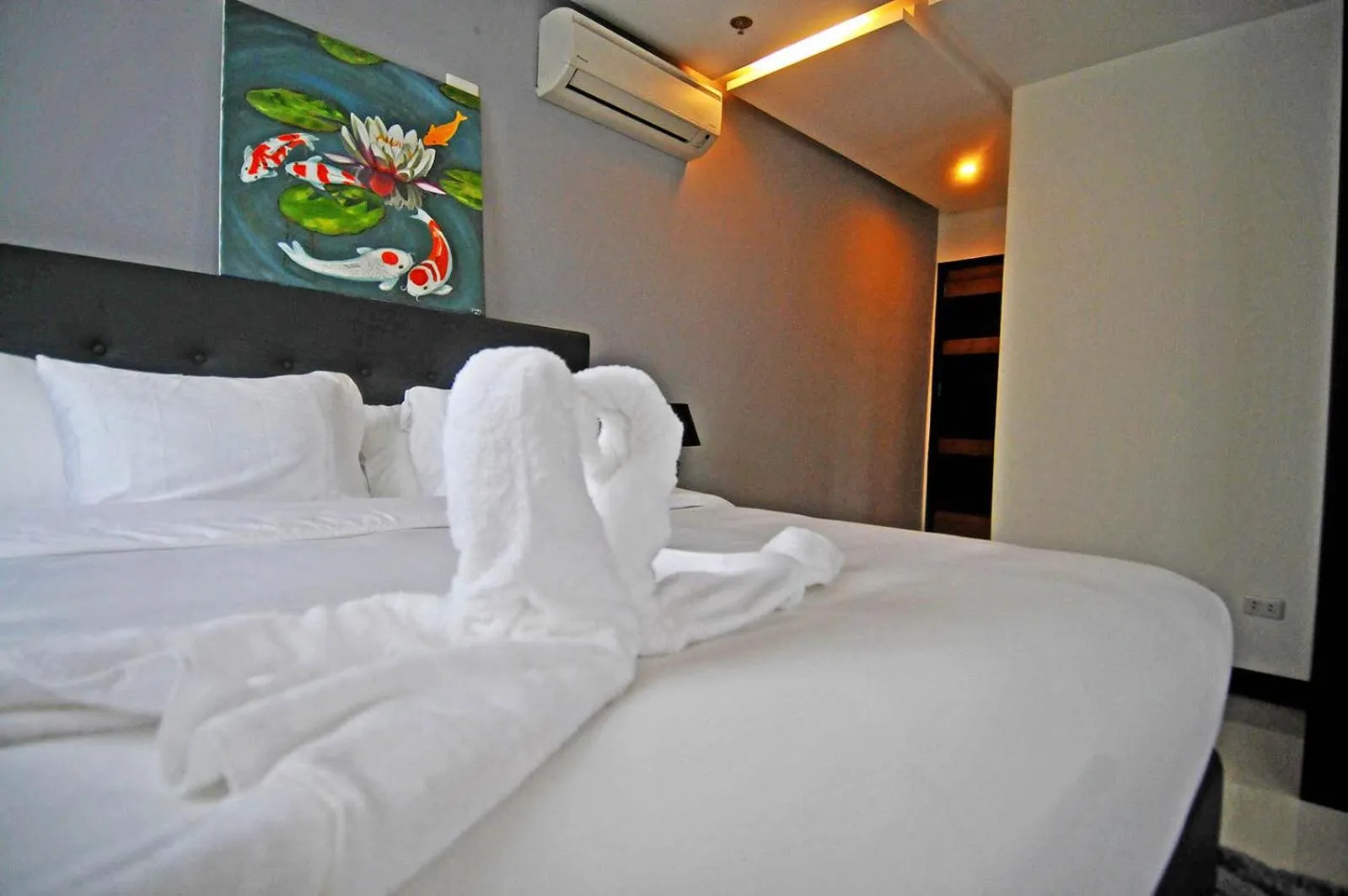 Bedroom in The Pacifico Boutique Hotel
