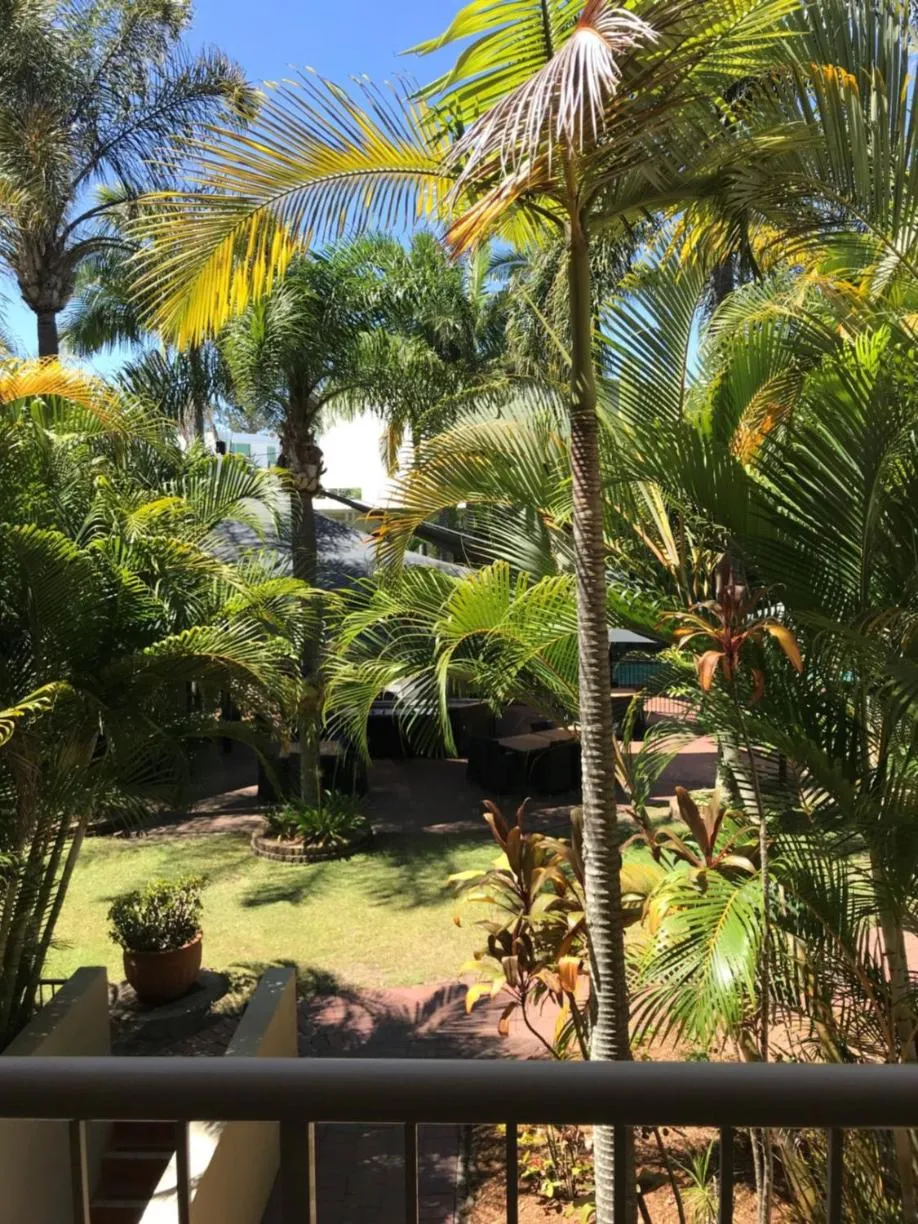 Garden view in Sanctuary Beach Resort