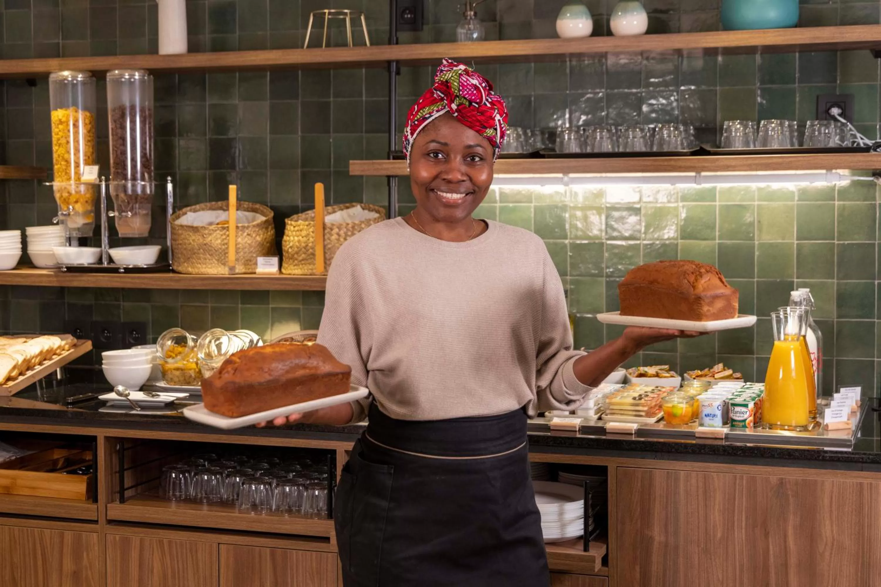 Staff in Hotel de l'Aqueduc