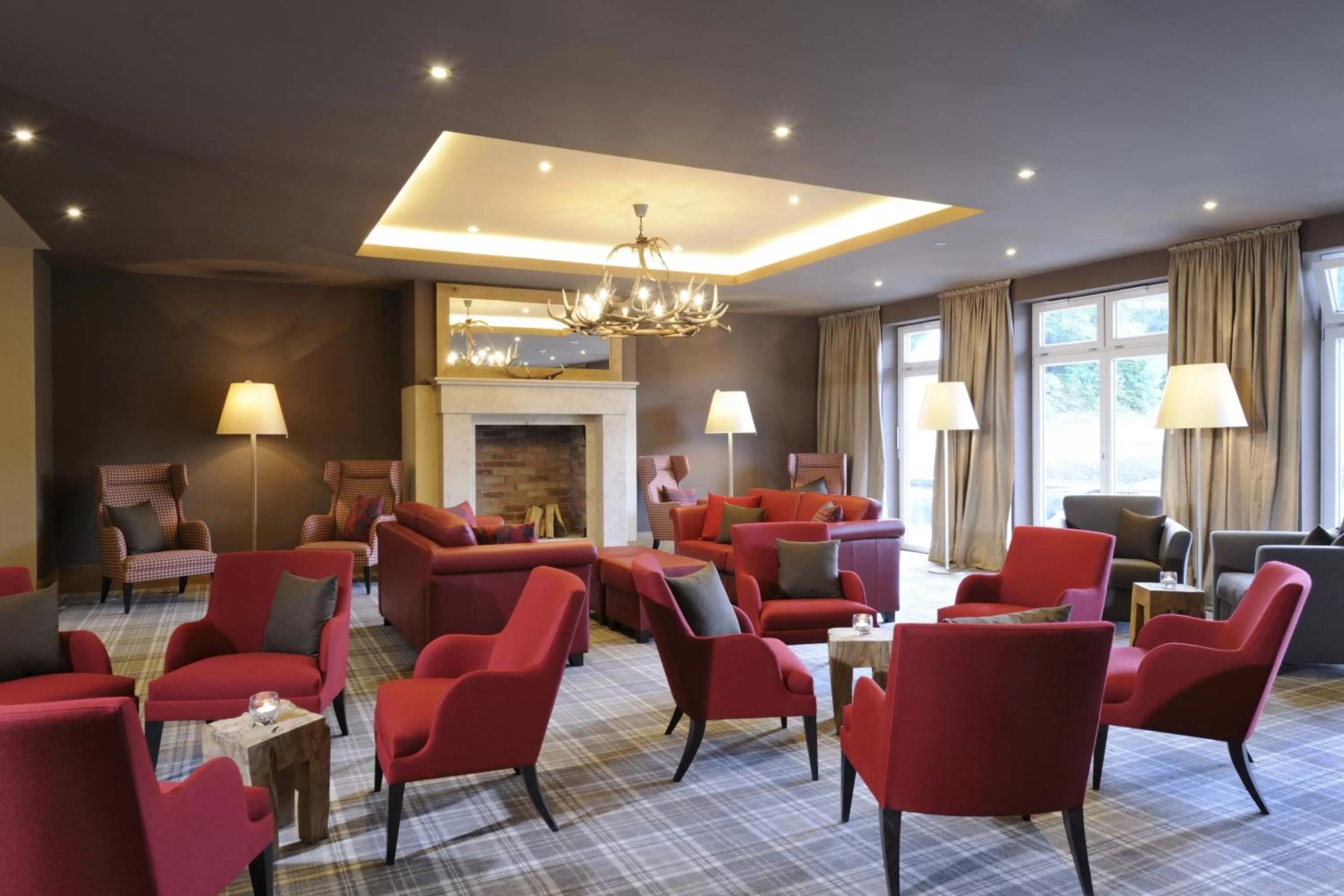 Lobby or reception in Hotel Rimberg