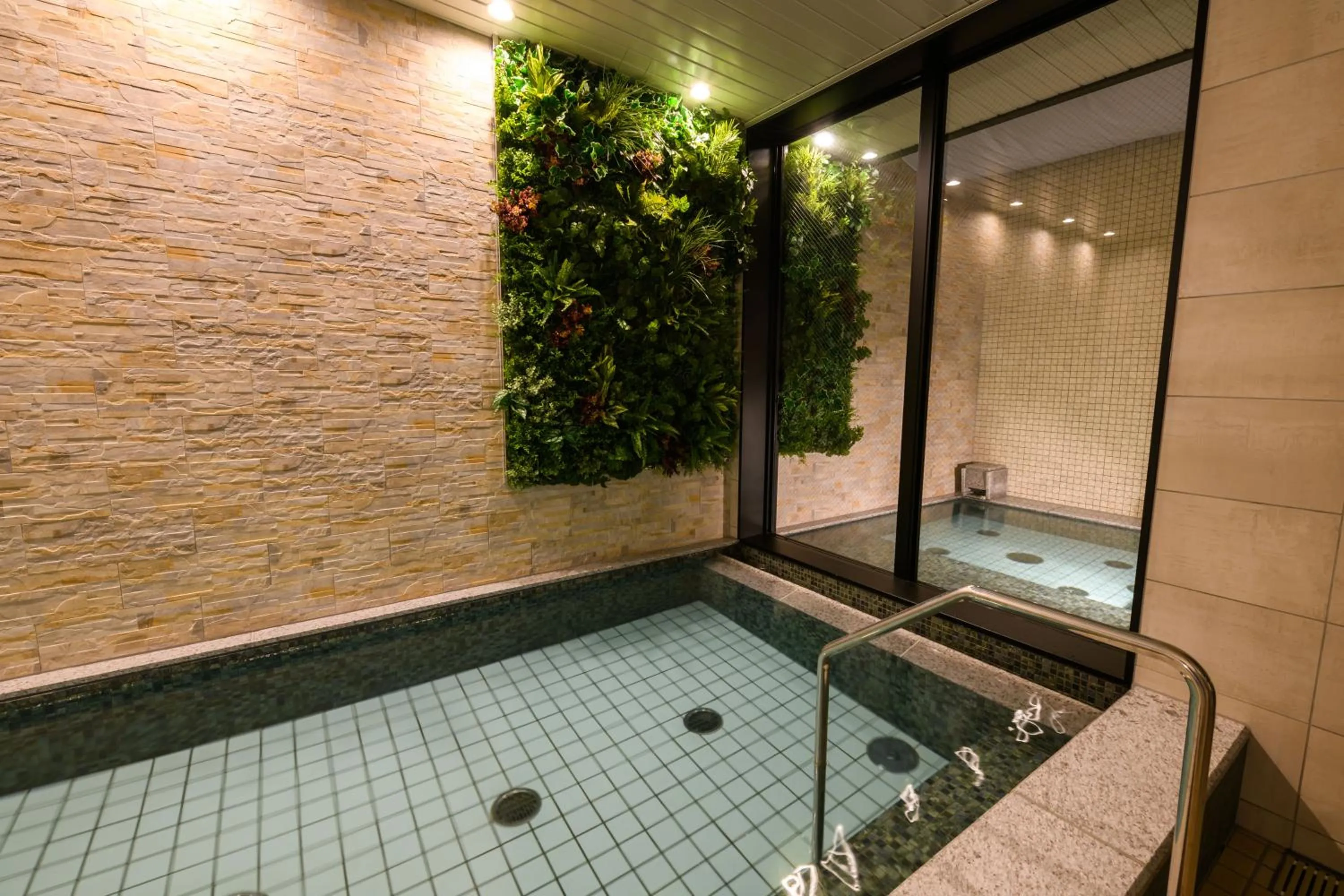 Public Bath in Hotel Sobial Namba Daikokucho