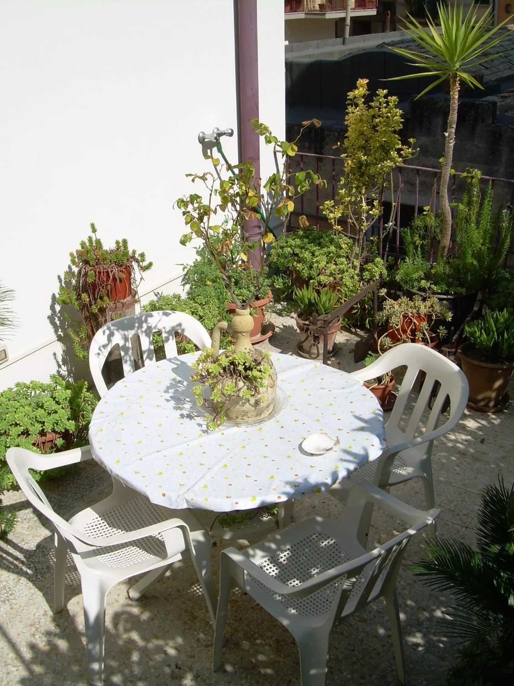 Balcony/Terrace in Albergo Roma