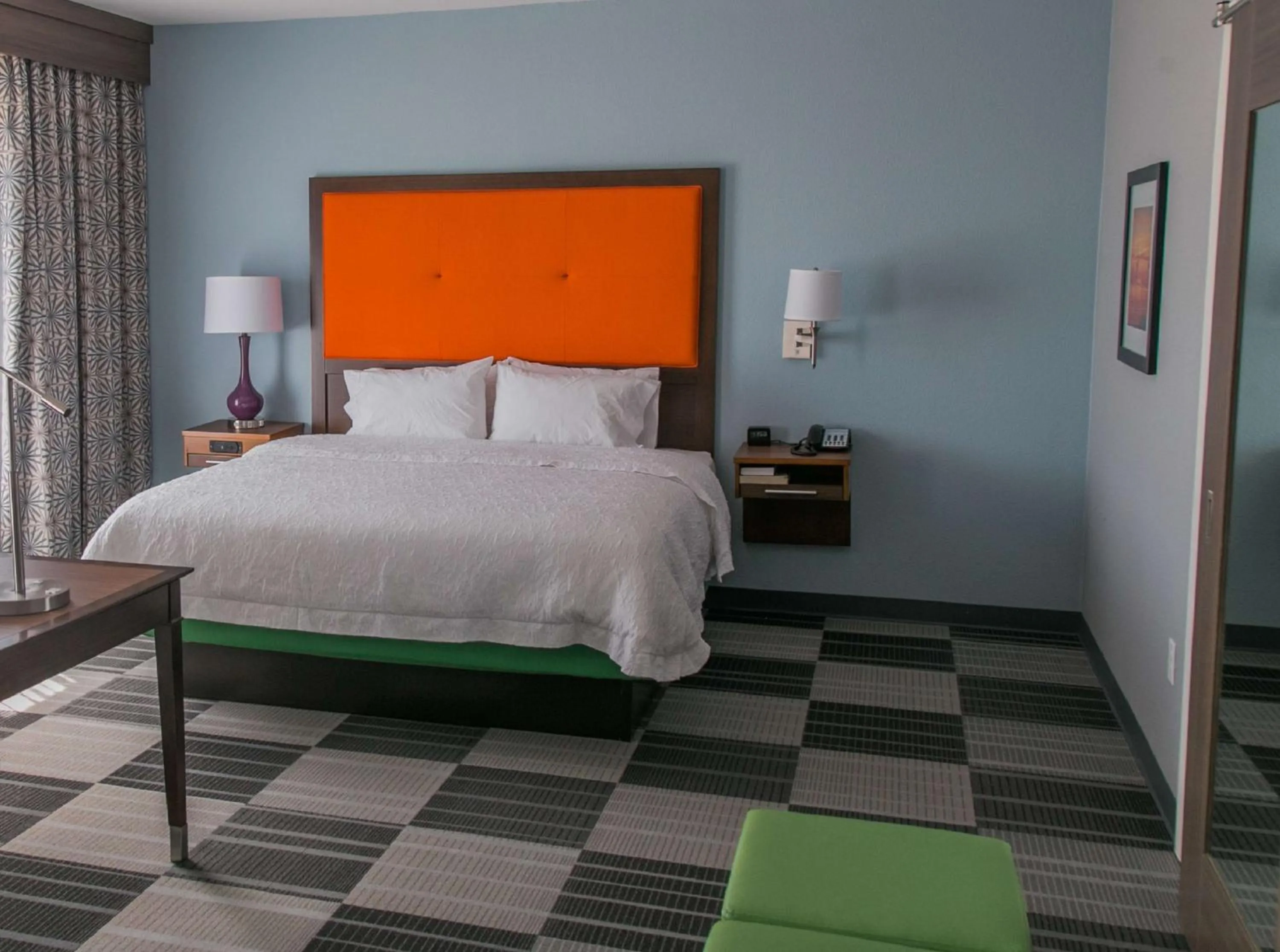 Bed in Hampton Inn & Suites Amarillo East