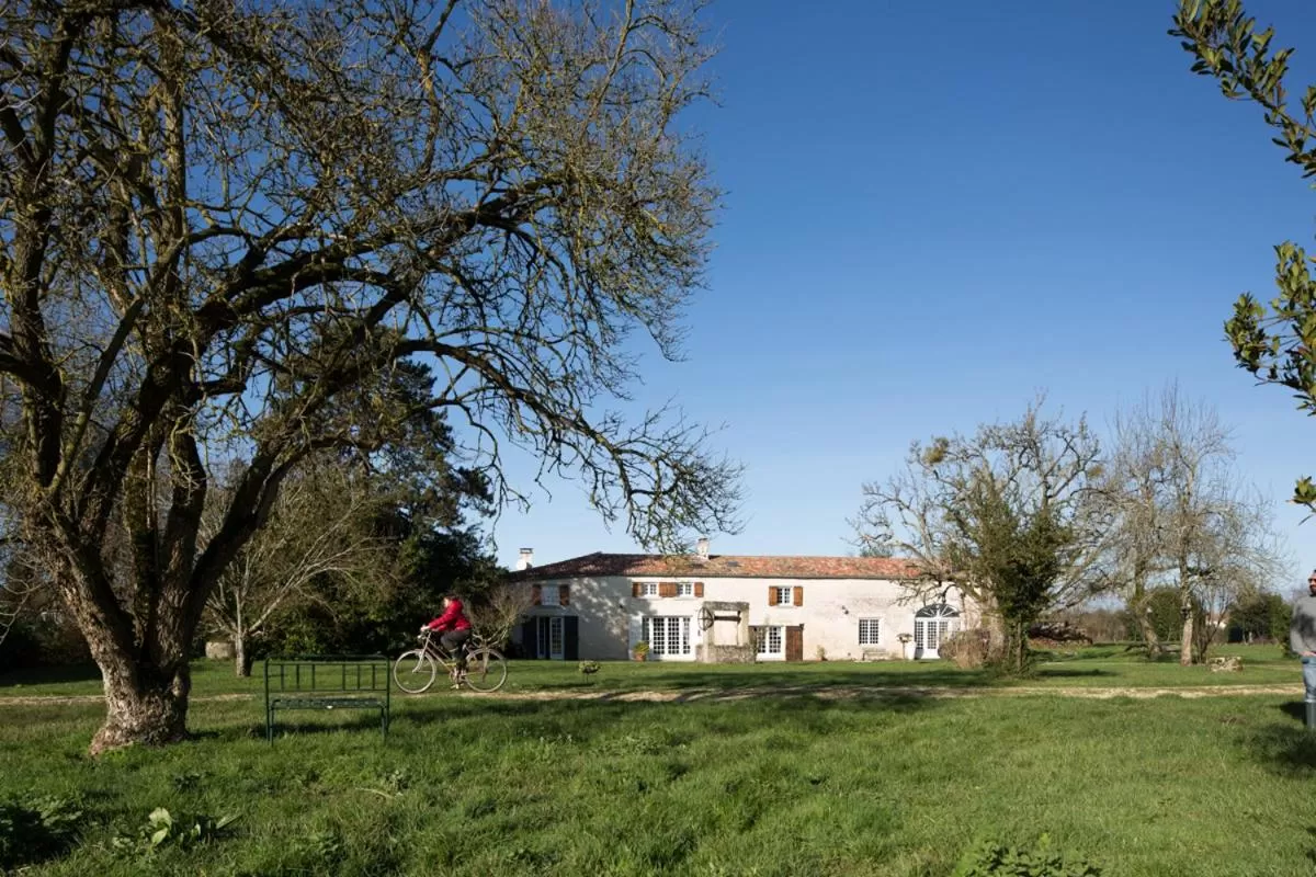 Garden view in La Bribaudonnière