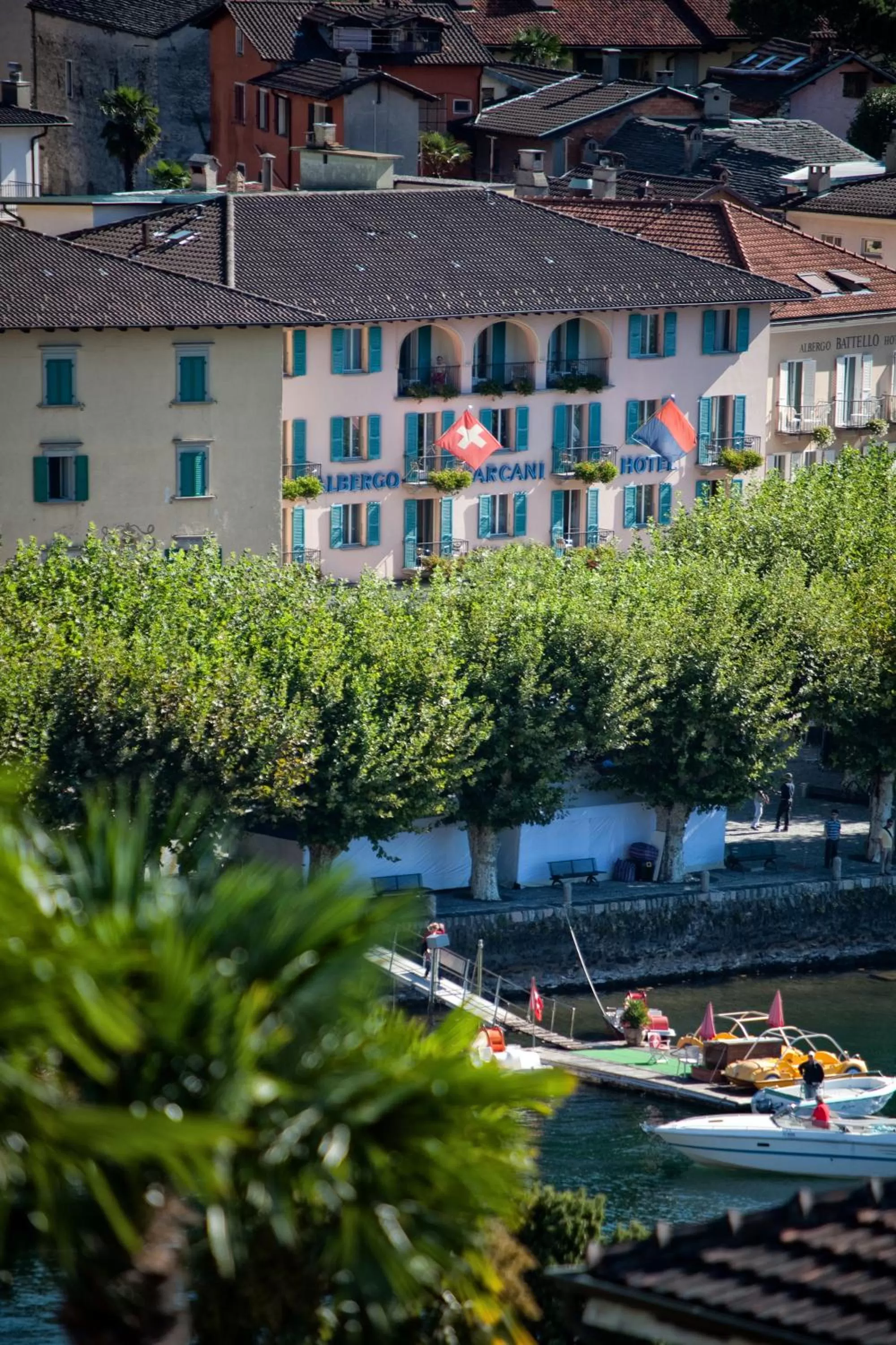 Facade/entrance in Albergo Carcani by Ketty & Tommy