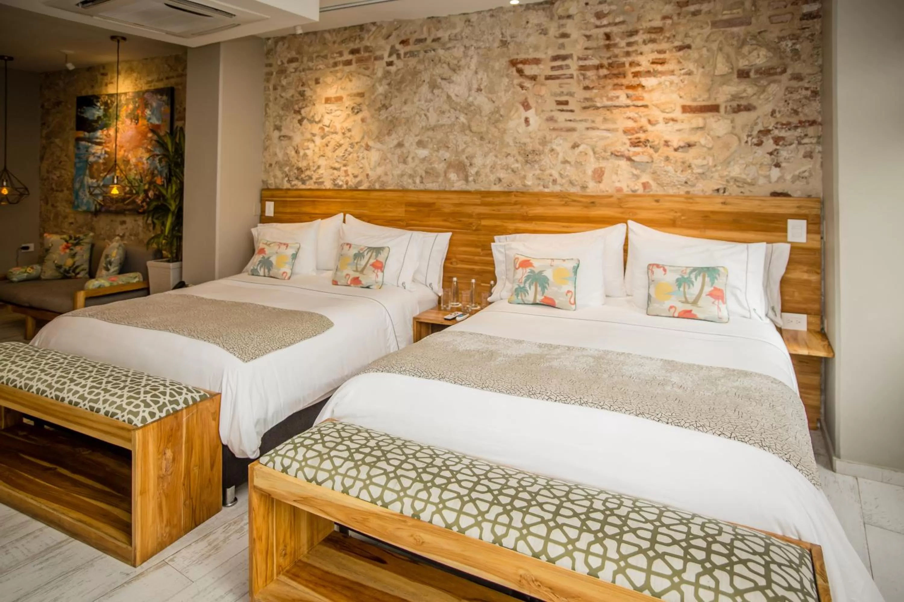 Bed in Townhouse Boutique Hotel