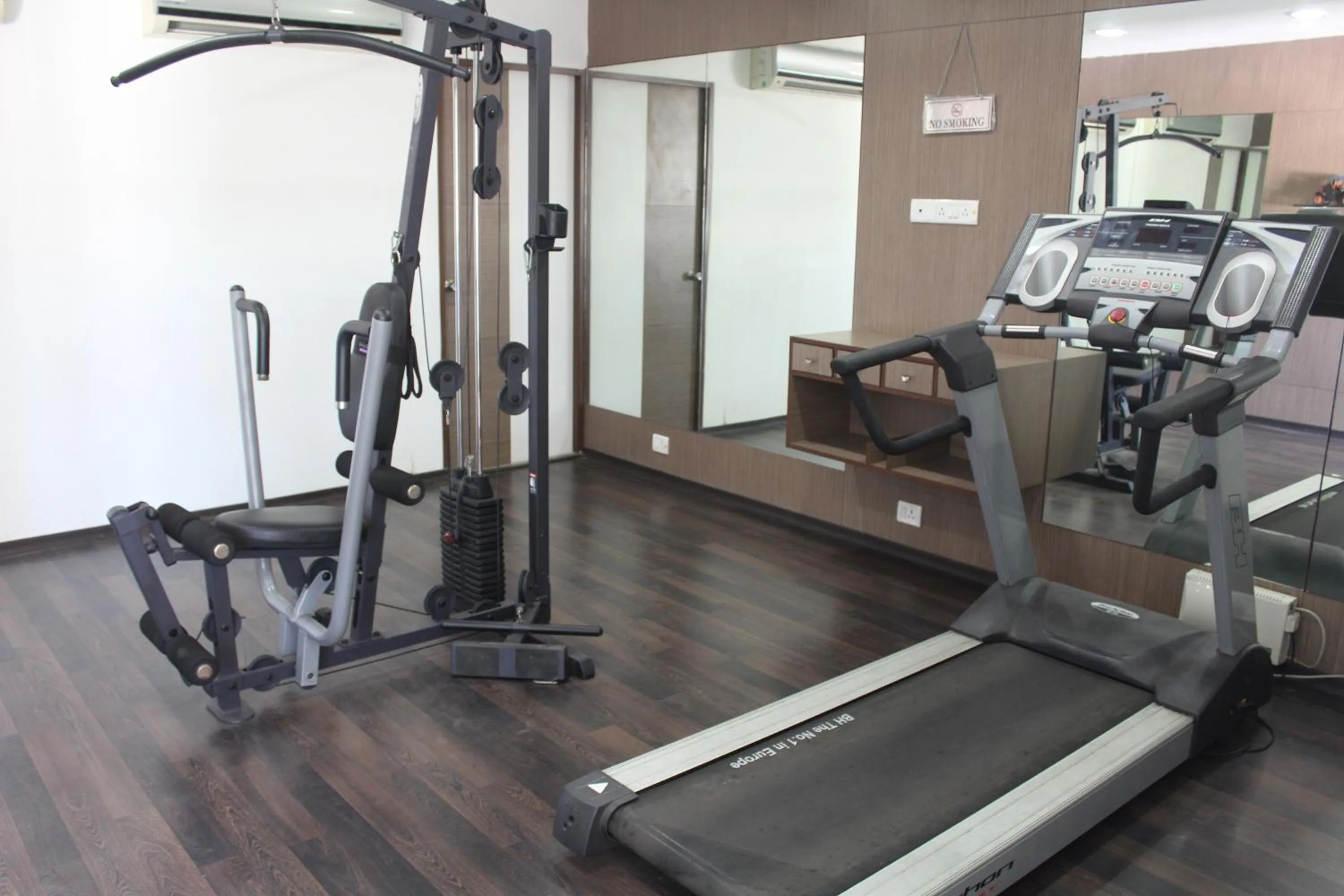 Fitness centre/facilities in The Lotus Apartment Hotel, Venkatraman Street
