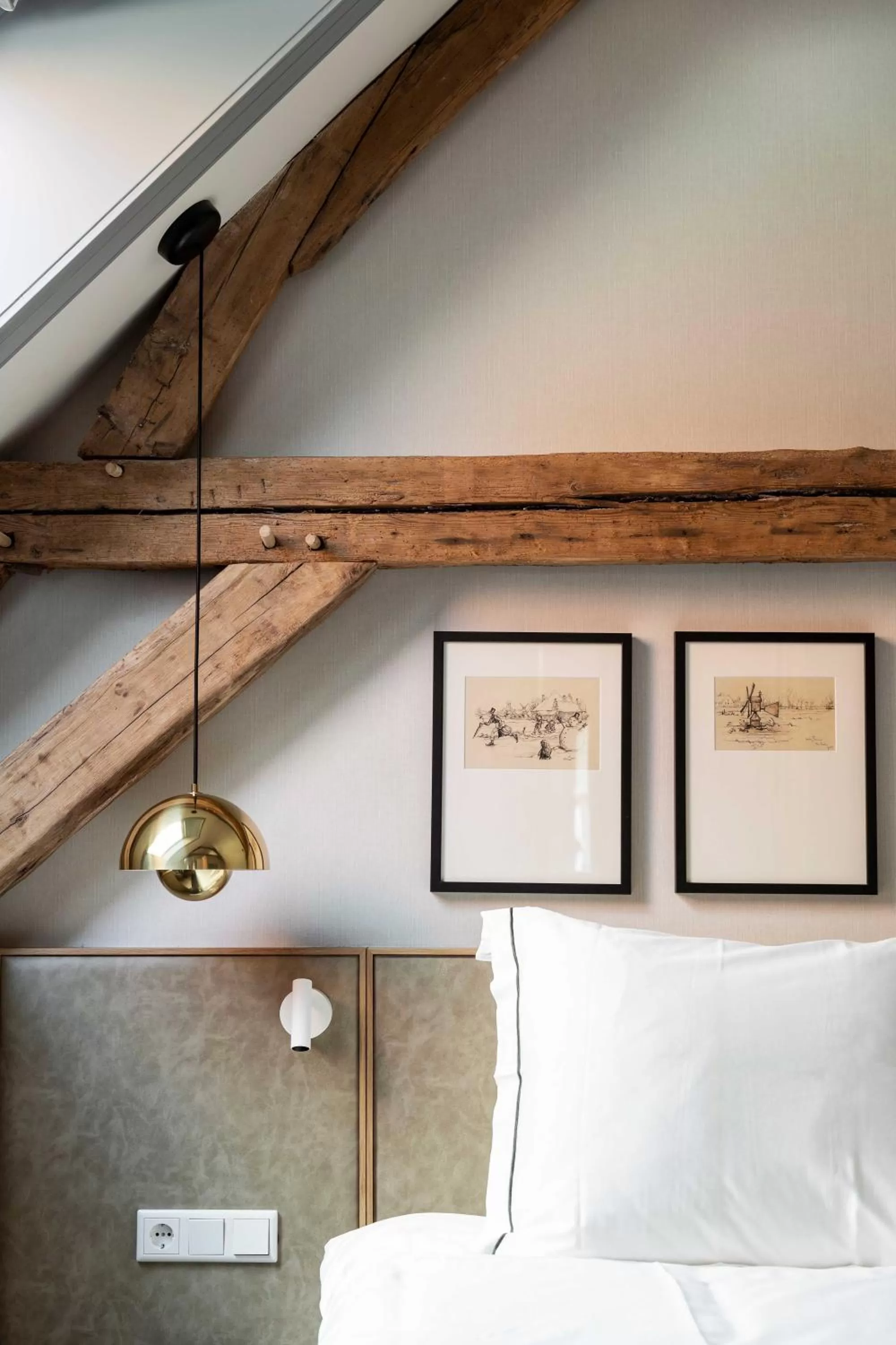 Decorative detail, Bed in Aparthotel Hattem