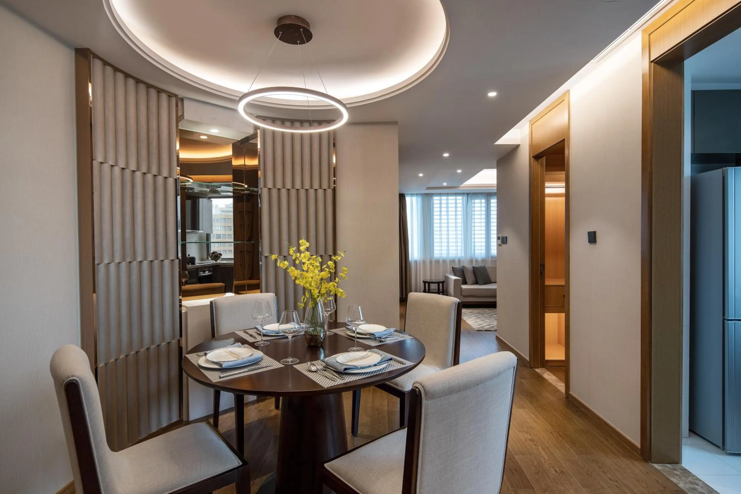 Dining area in Somerset Emerald City Suzhou