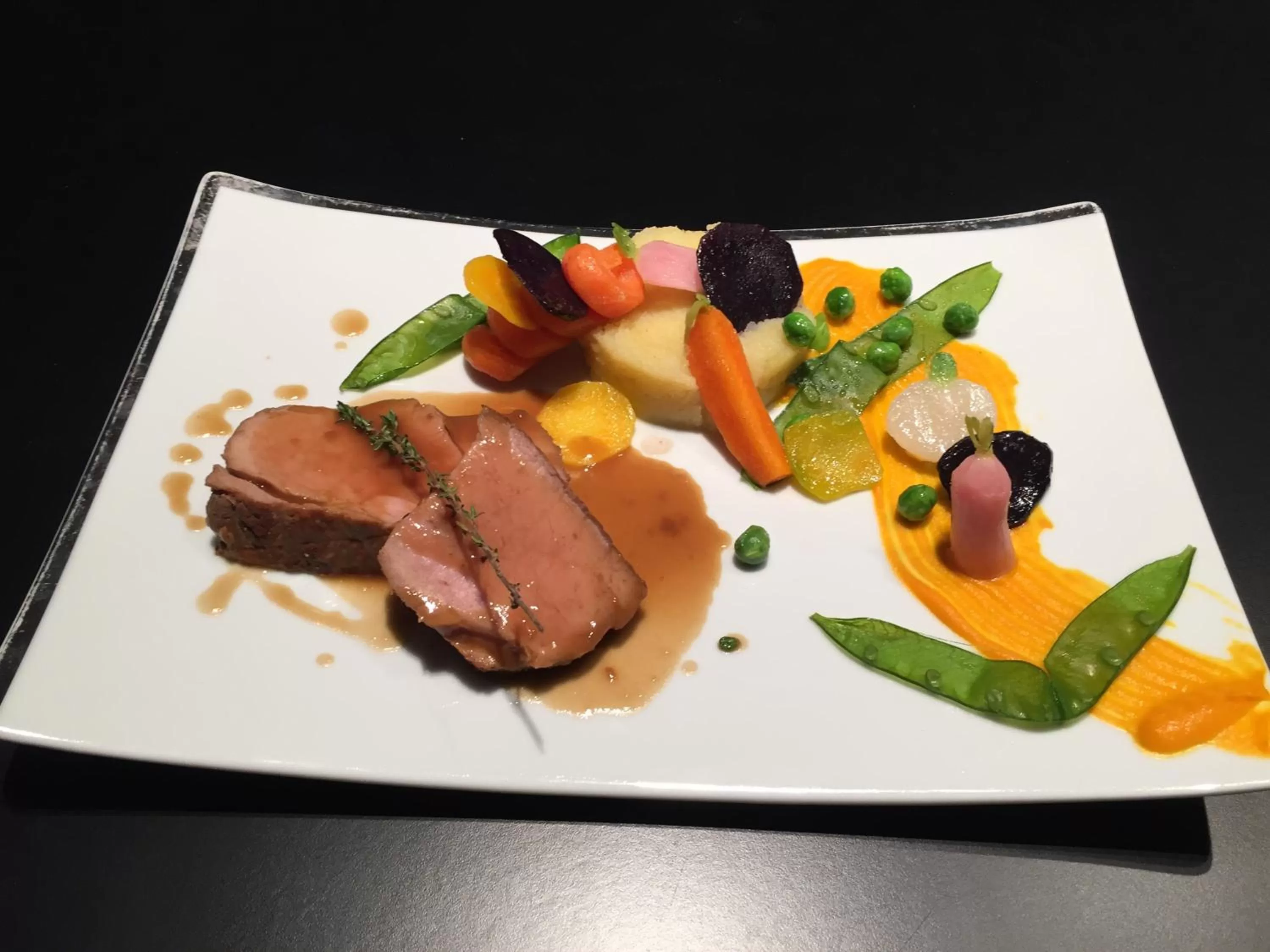 Food close-up in Hotel Blanc