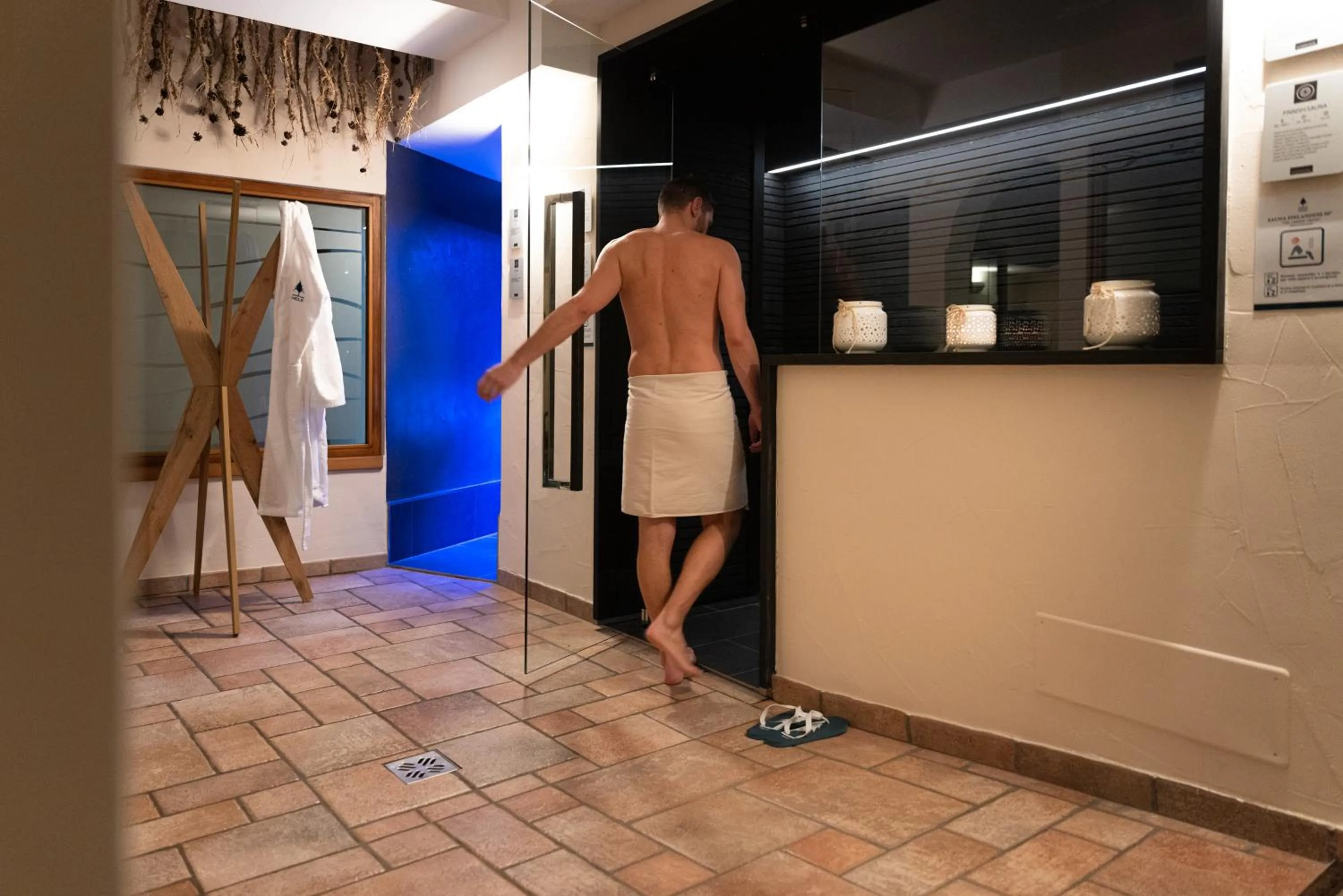 Spa and wellness centre/facilities in Hotel Nele