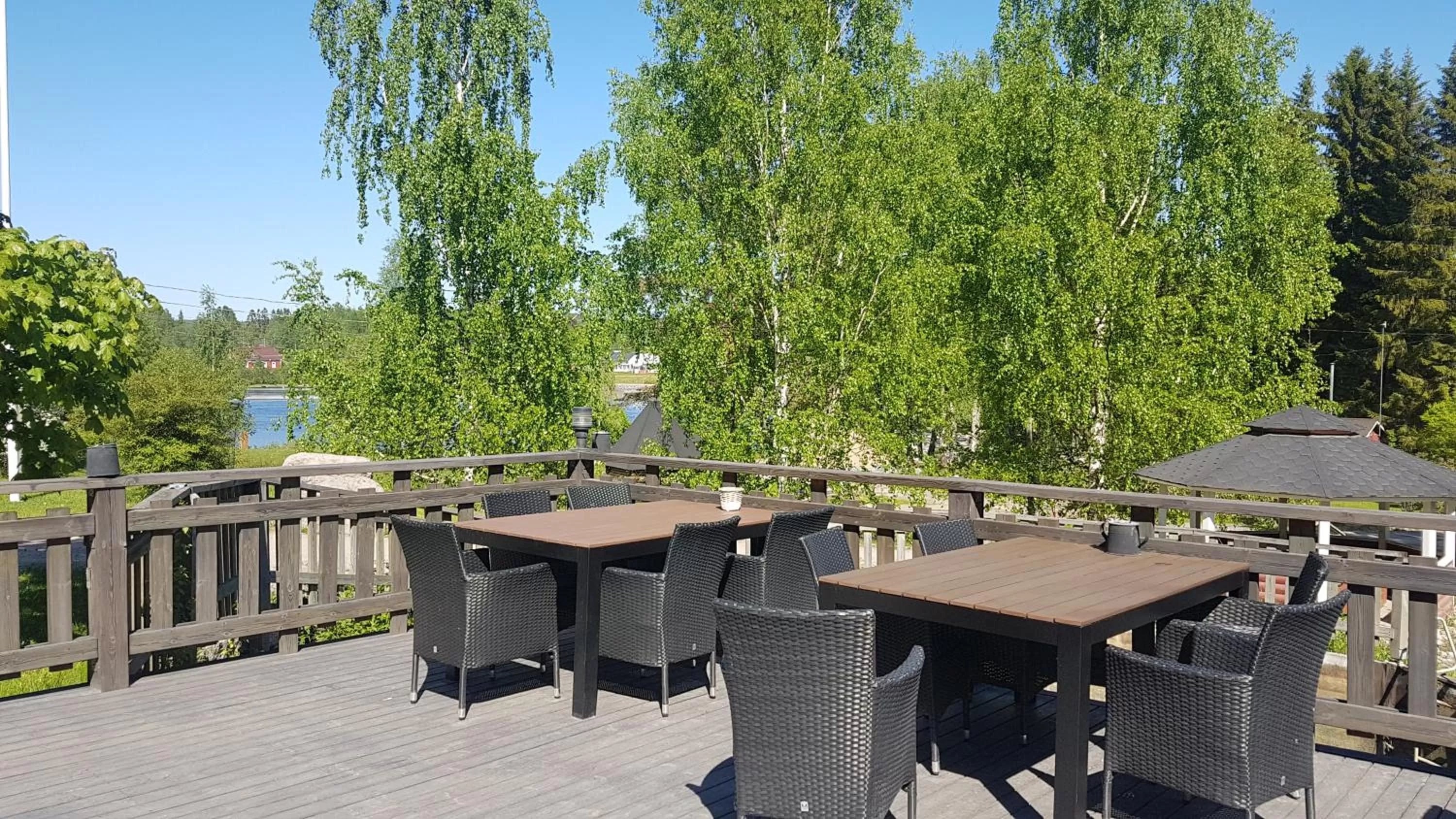 Patio in Varjola Holiday Center