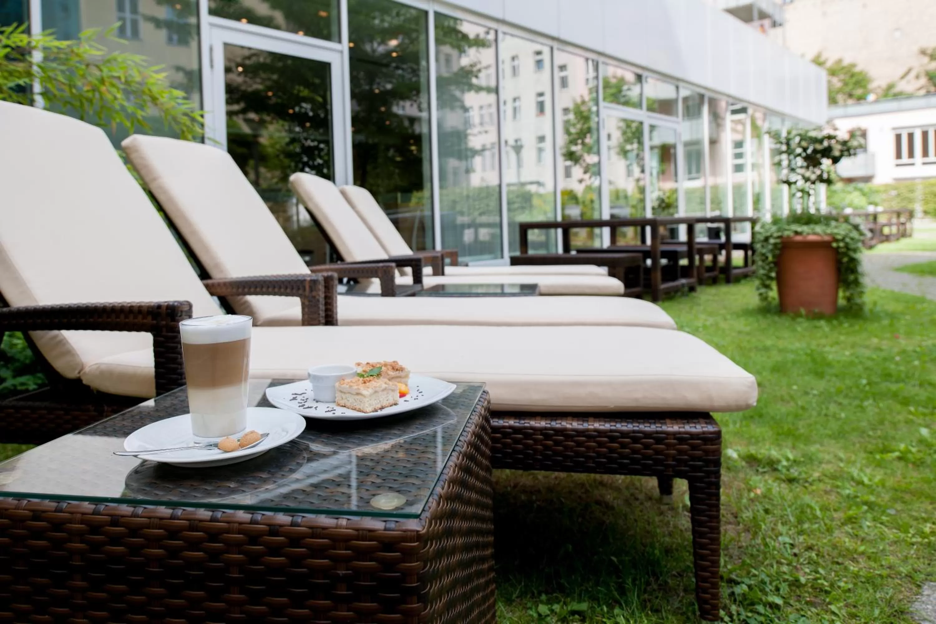 Garden in Mercure Hotel Berlin City