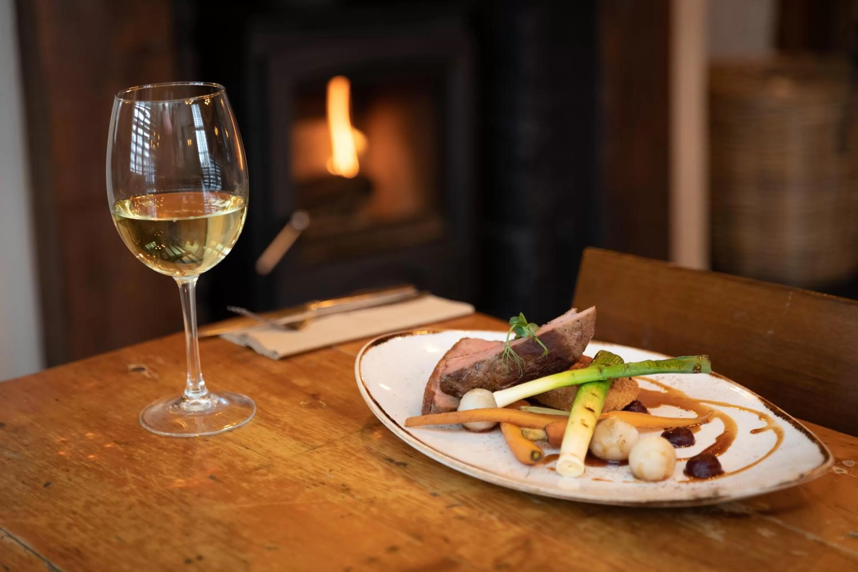 Dinner in The Littleton Arms