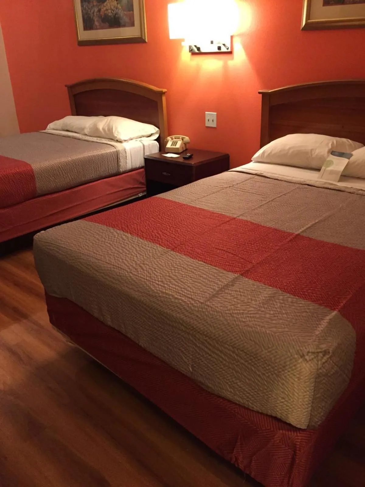 Bed in Motel 6-Frackville, PA