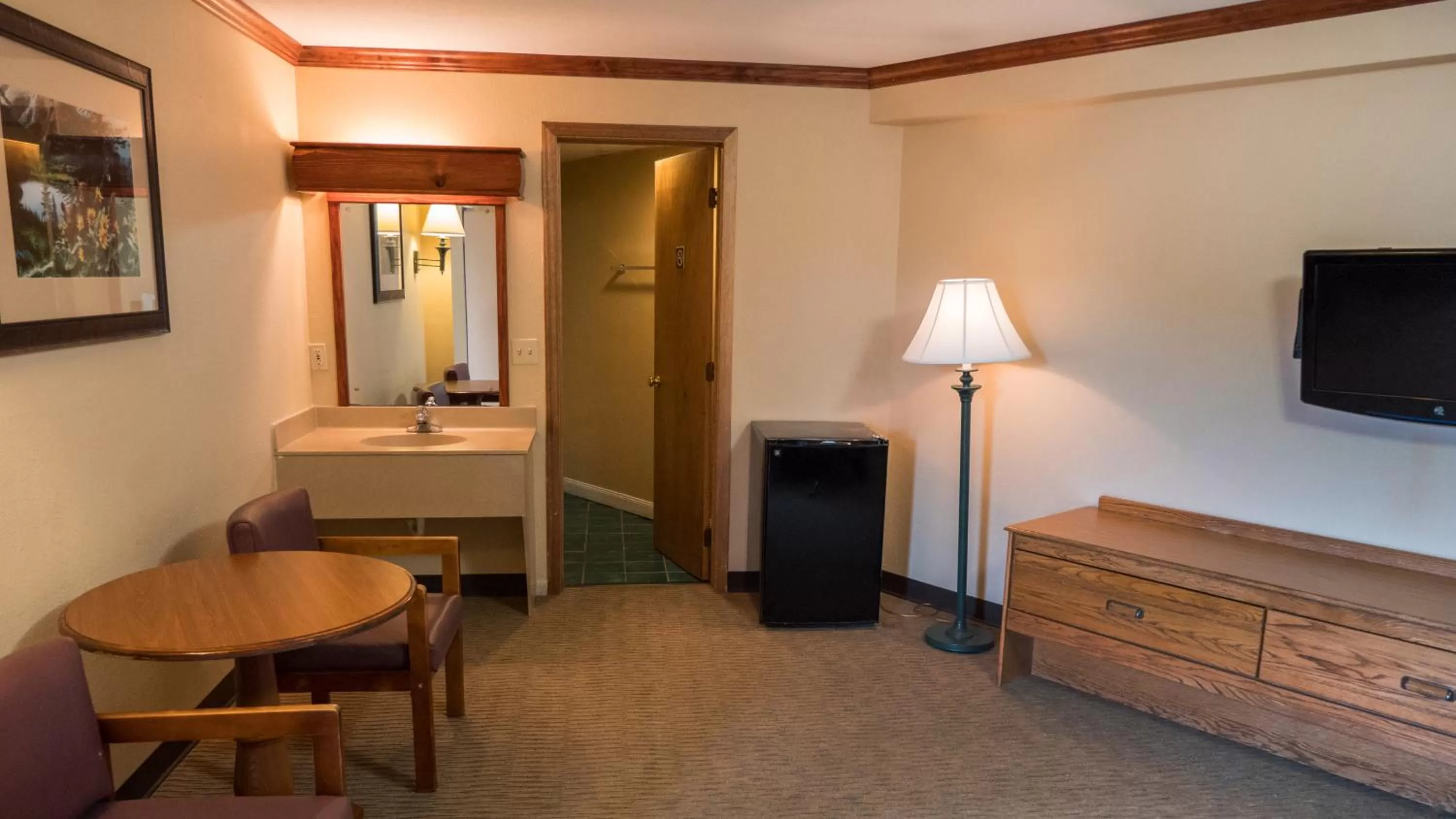 Seating area in Wild Bear Inn