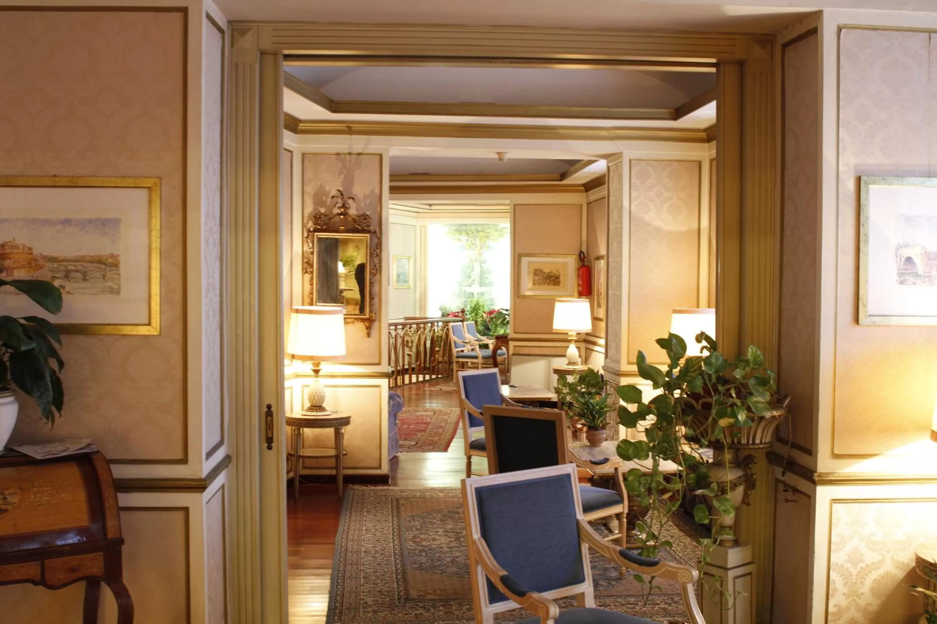 Lobby or reception in Hotel Eliseo