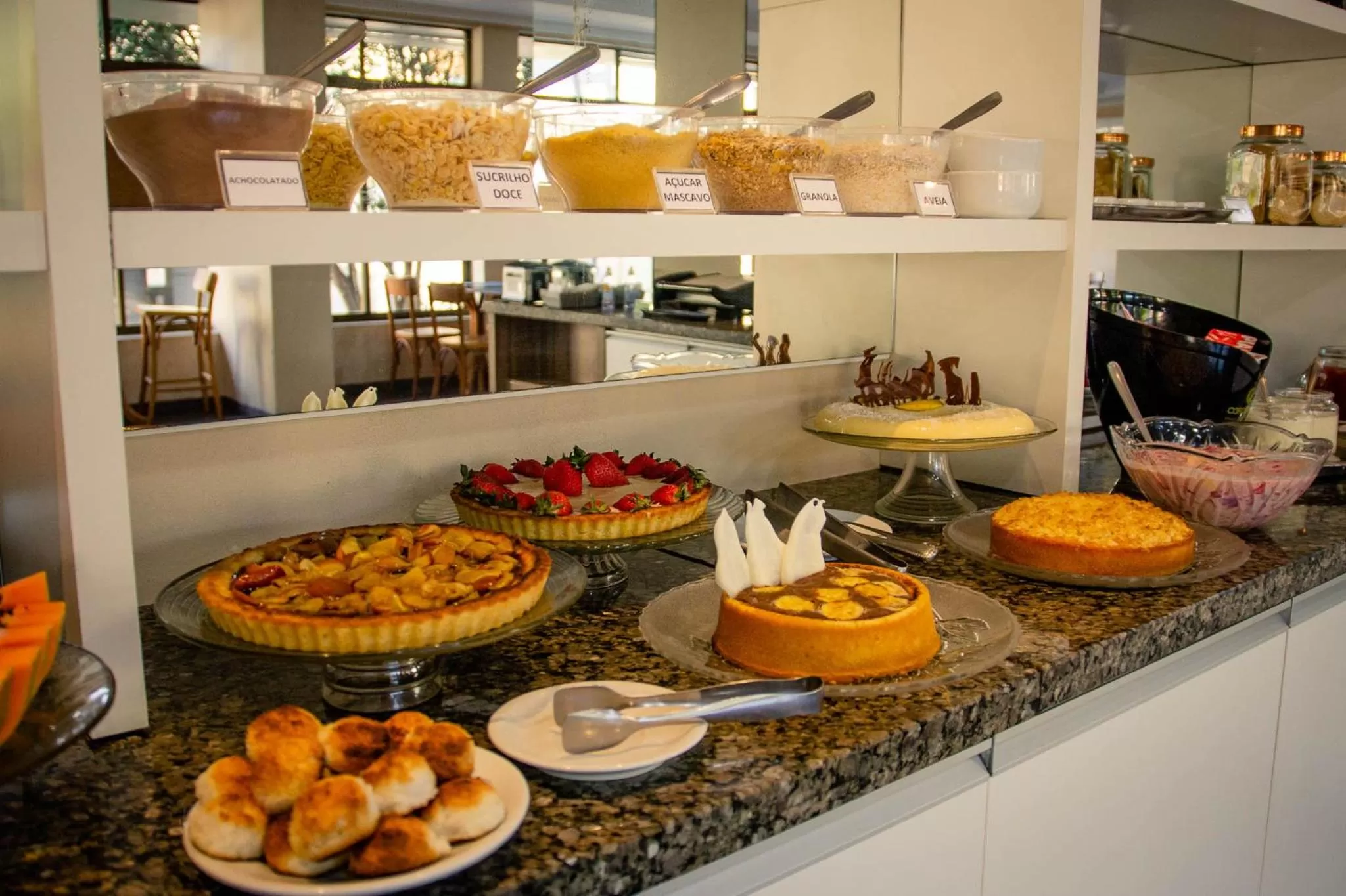 Food in Hotel Letto Caxias