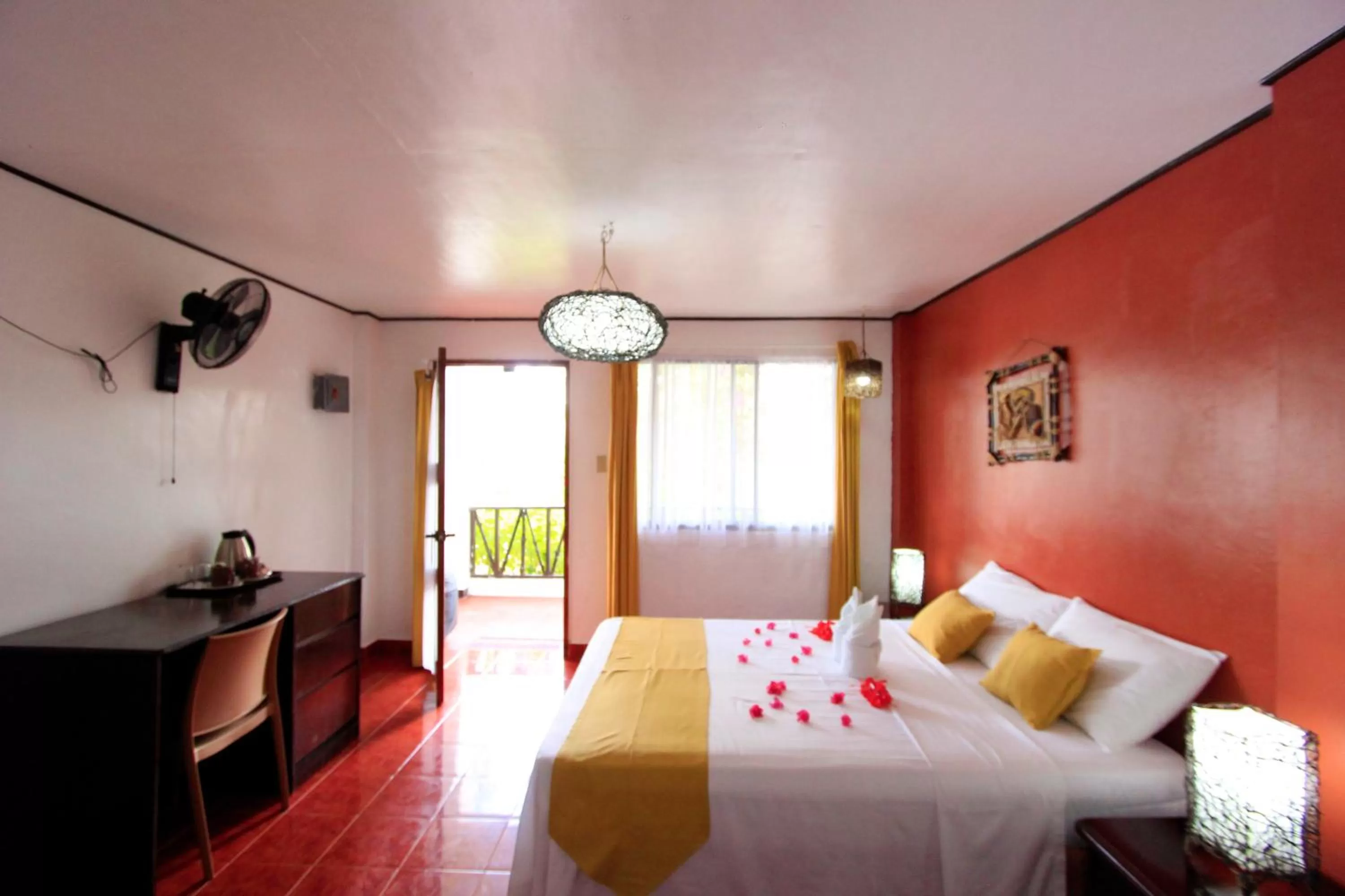 Bed in Discovery Island Resort